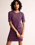 Ivy Jacquard Jersey Dress-Salsa, Terrace Geo