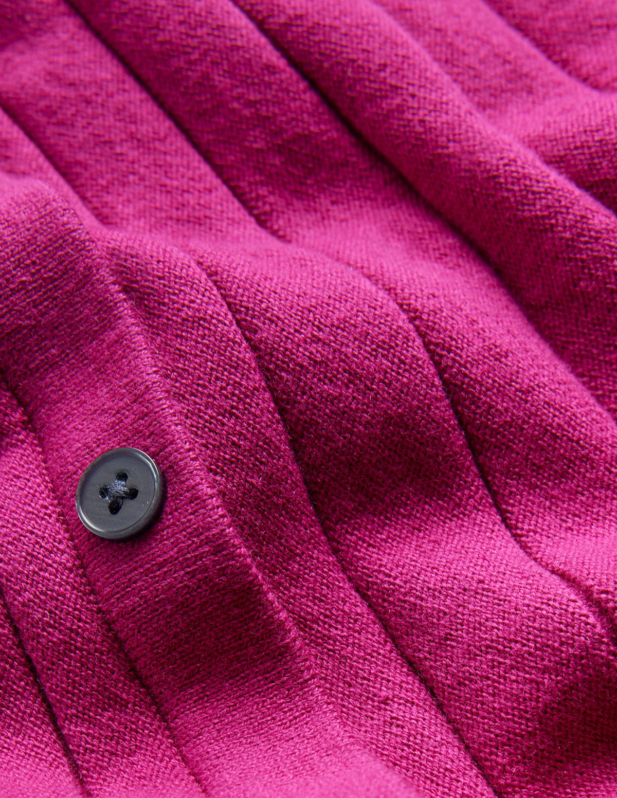 Rachel Knitted Shirt Dress-Vibrant Plum - Image 7