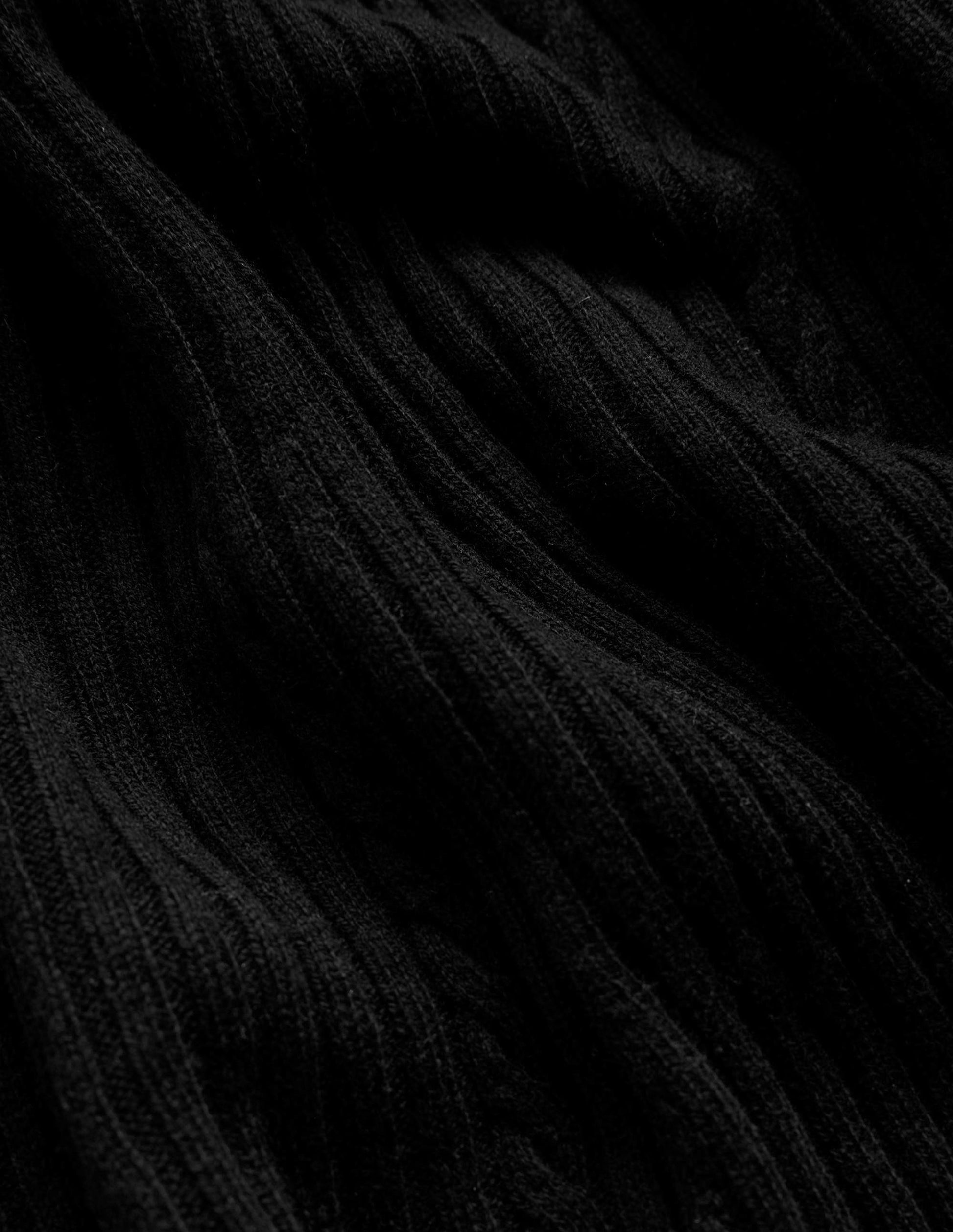 Tessa Knitted Dress-Black-6