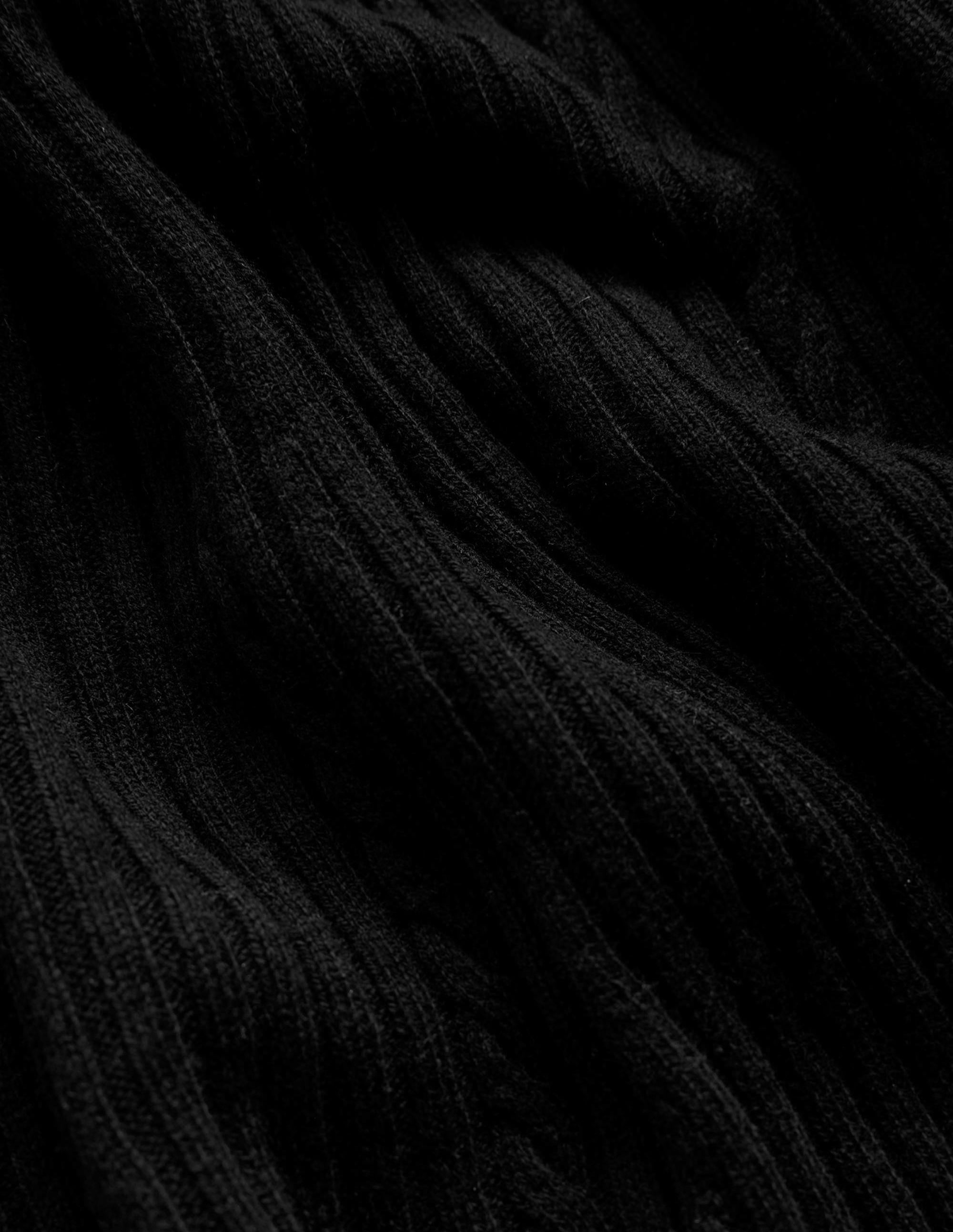 Tessa Knitted Dress-Black - Image 6