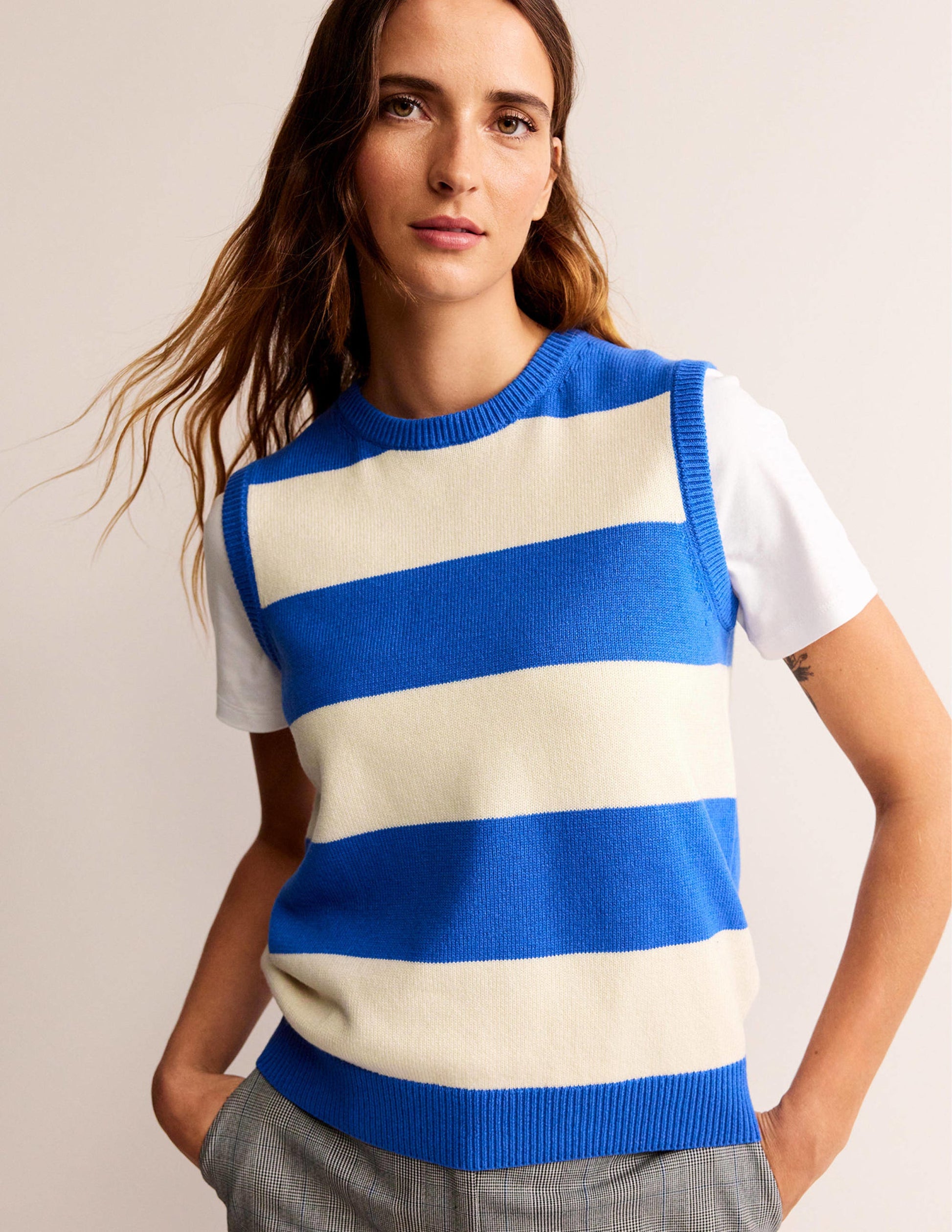 Fiona Tank-Meadow Spring and Ivory-4