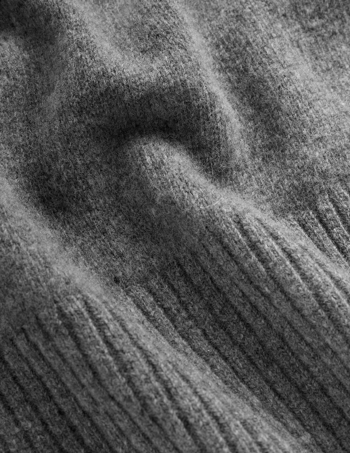 Jessica Oversized Jumper-Light Charcoal Melange - Image 6