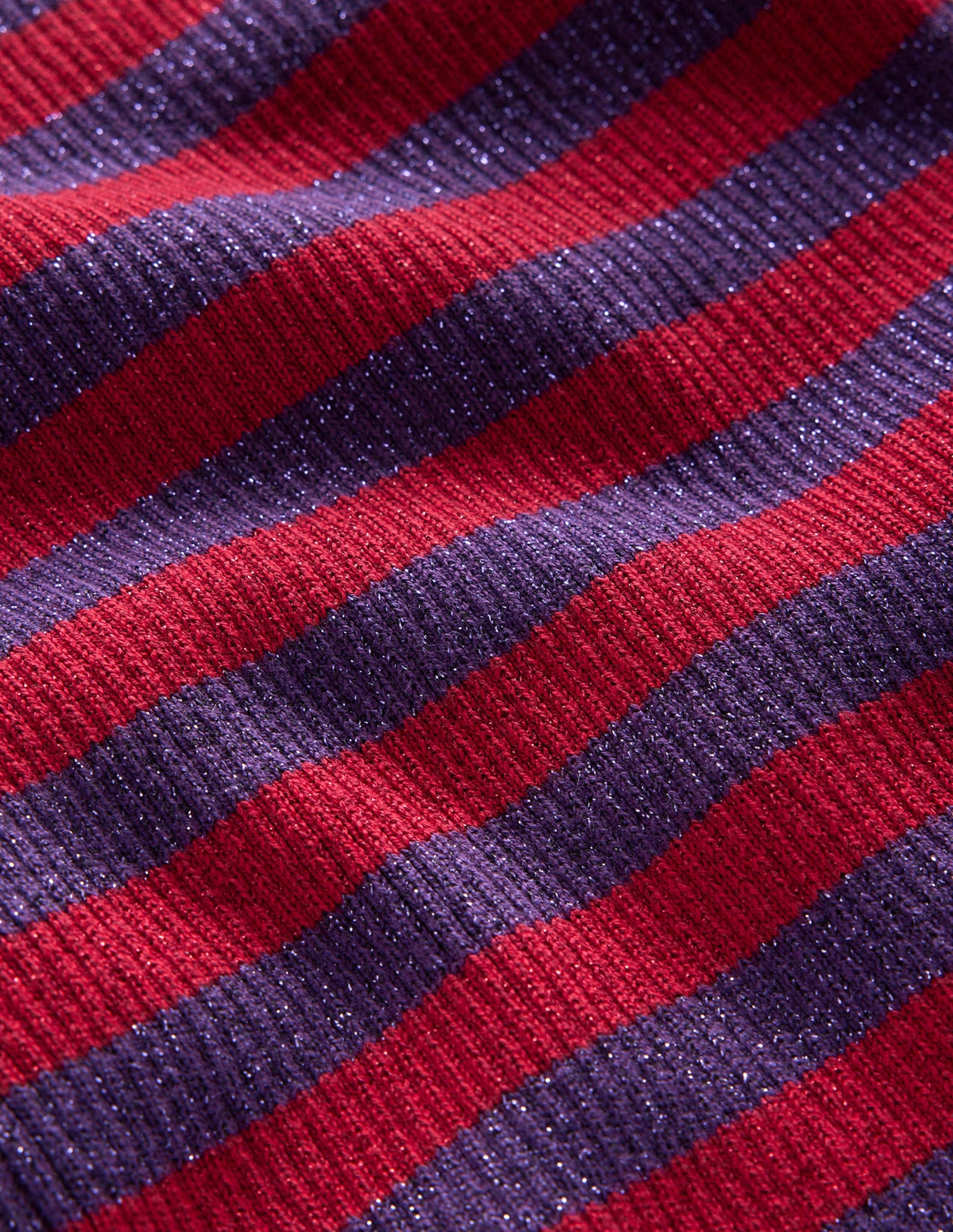 Matilda Sparkle Jumper-Rich Violet and Dark Red-6