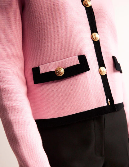 Holly Knitted Jacket-Spring Blossom Pink-3