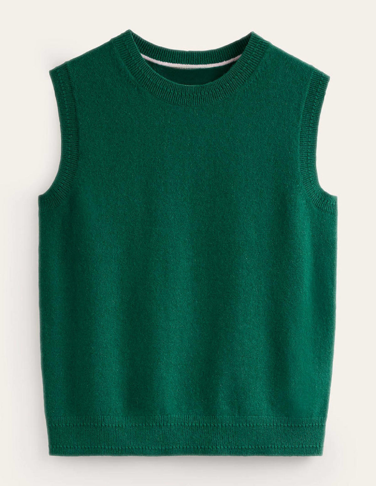 Eva Cashmere Tank-Deep Forest-5