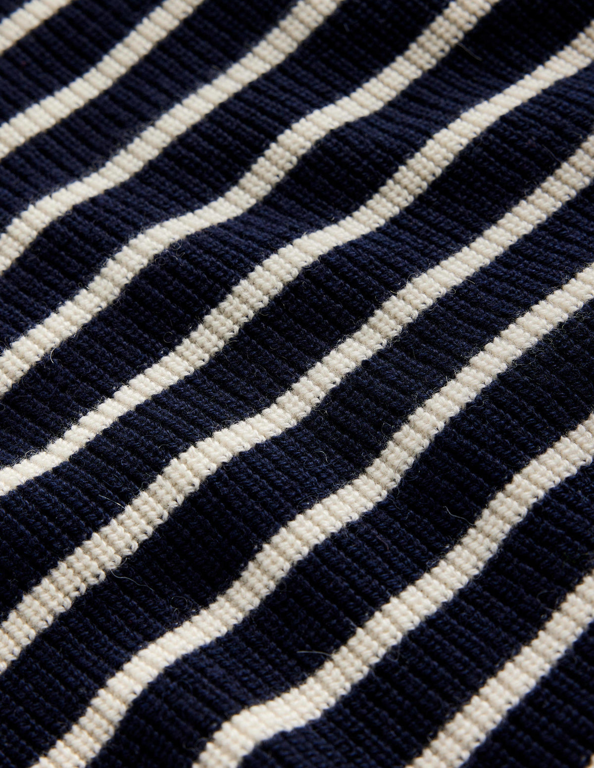 Francesca Stripe Jumper-Navy and Ivory Stripe-7