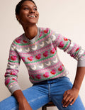 Edie Fair Isle Jumper-Nature Lover