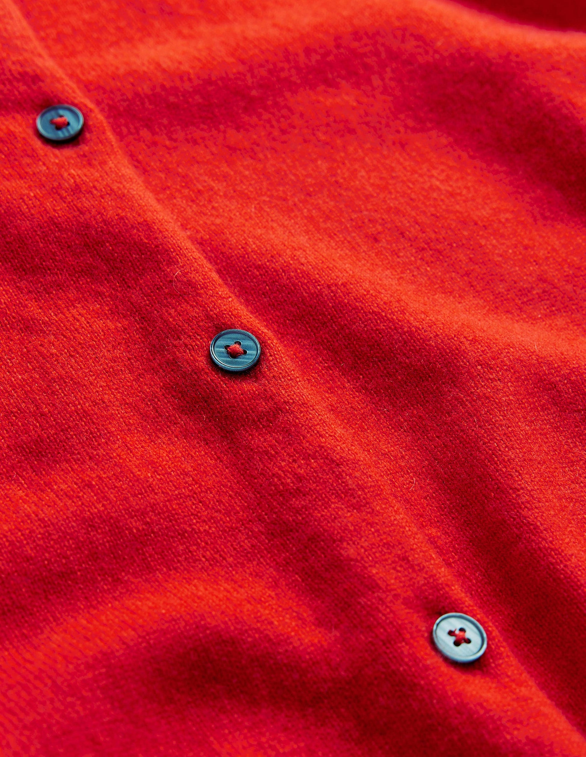 Eva Cashmere Crew Cardigan-Fiesta Orange-7