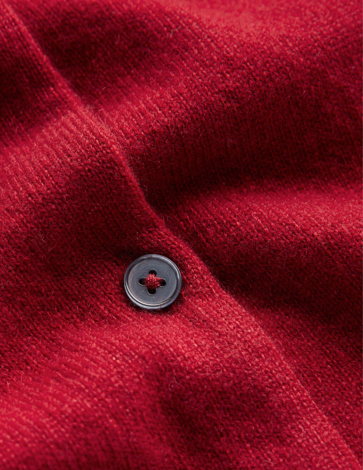 Eva Cashmere Crew Cardigan-Salsa - Image 6