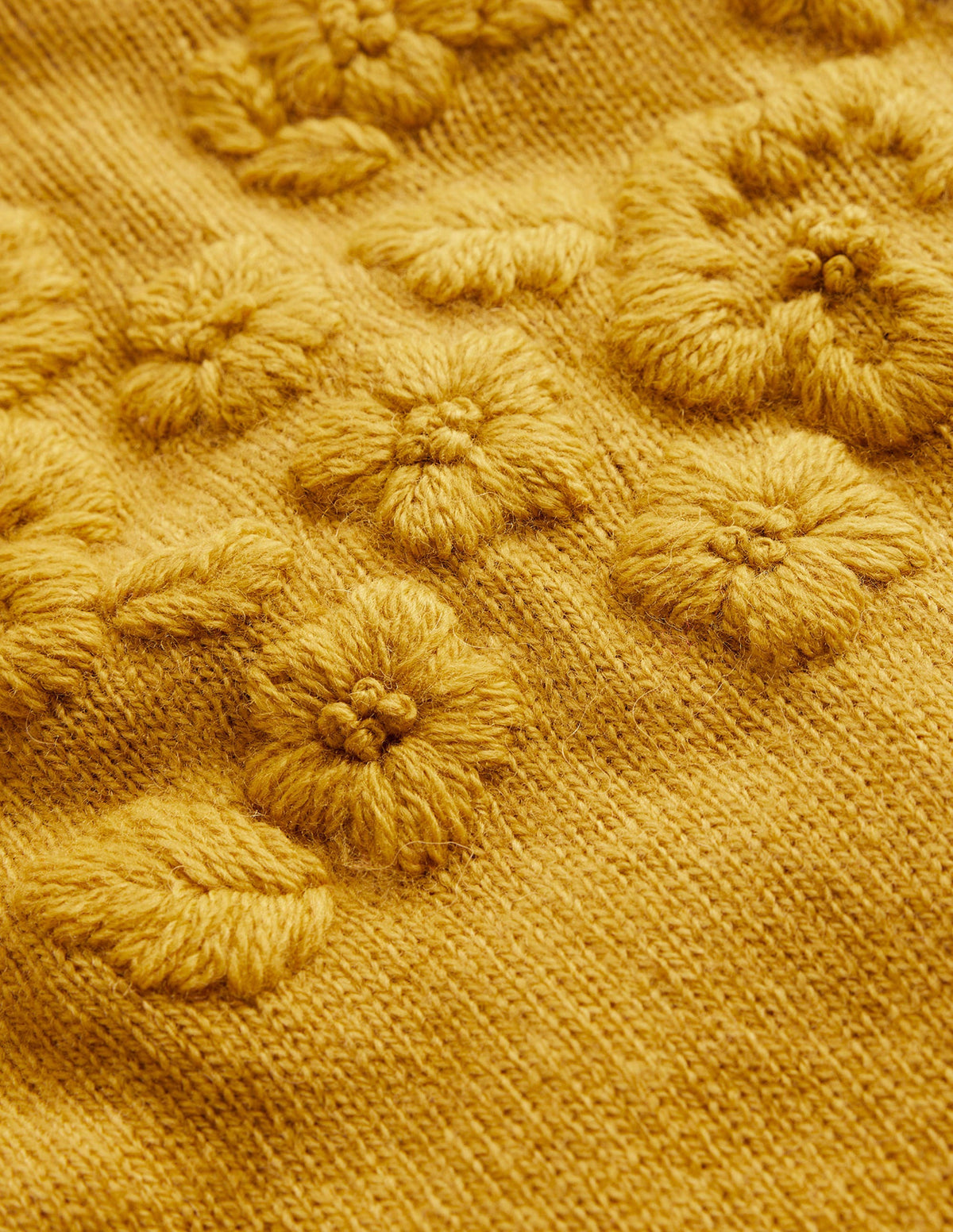 Embroidered Crew Neck Jumper-Dijon-7