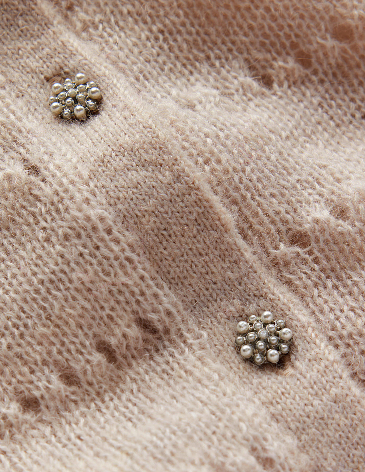 Fluffy Textured Cardigan-Vanilla-7