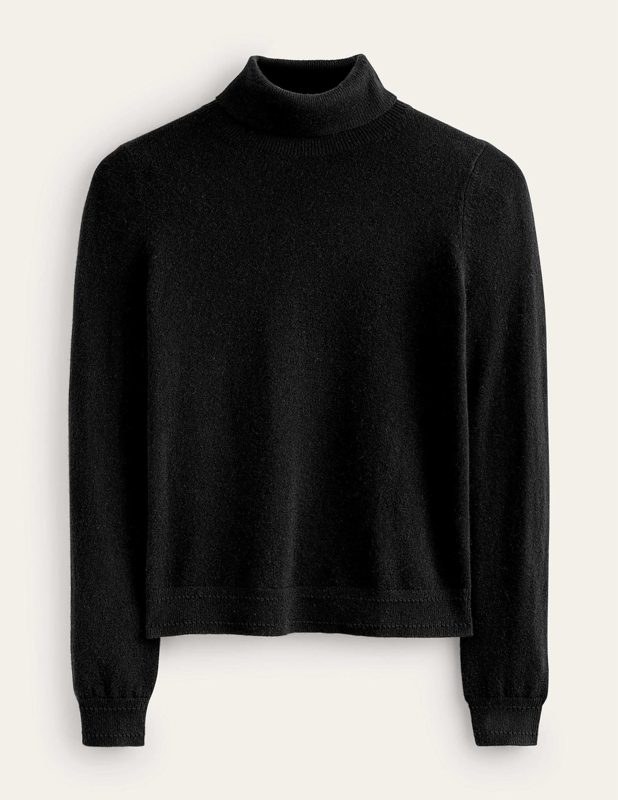 Eva Cashmere Jumper-Black - Image 6