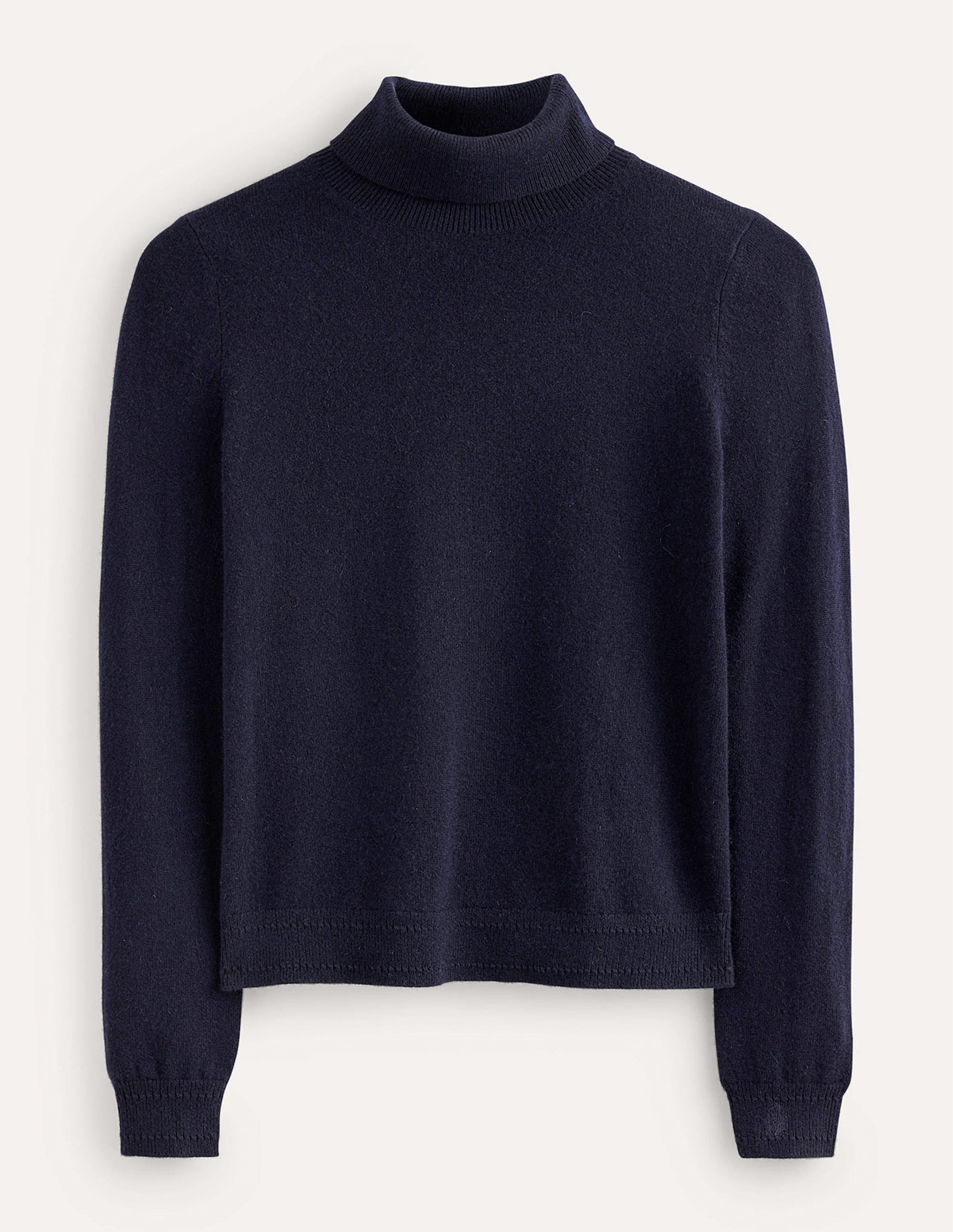 Eva Cashmere Jumper-Navy - Image 5