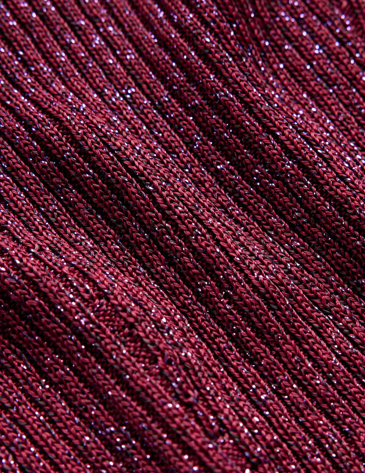 Sparkle Rib Party Jumper-Damson Berry - Image 6