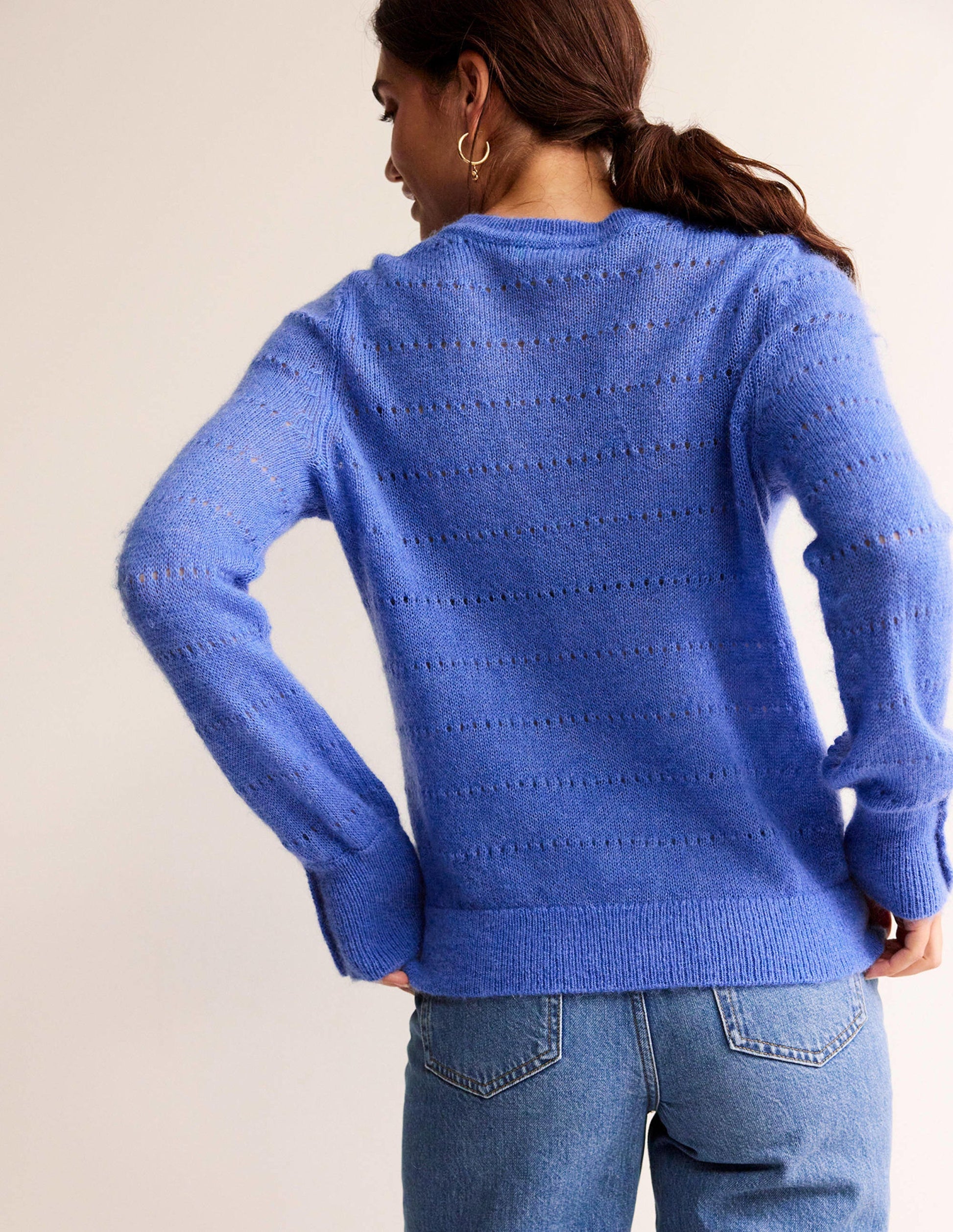 Fluffy Textured Jumper-Meadow Spring-3