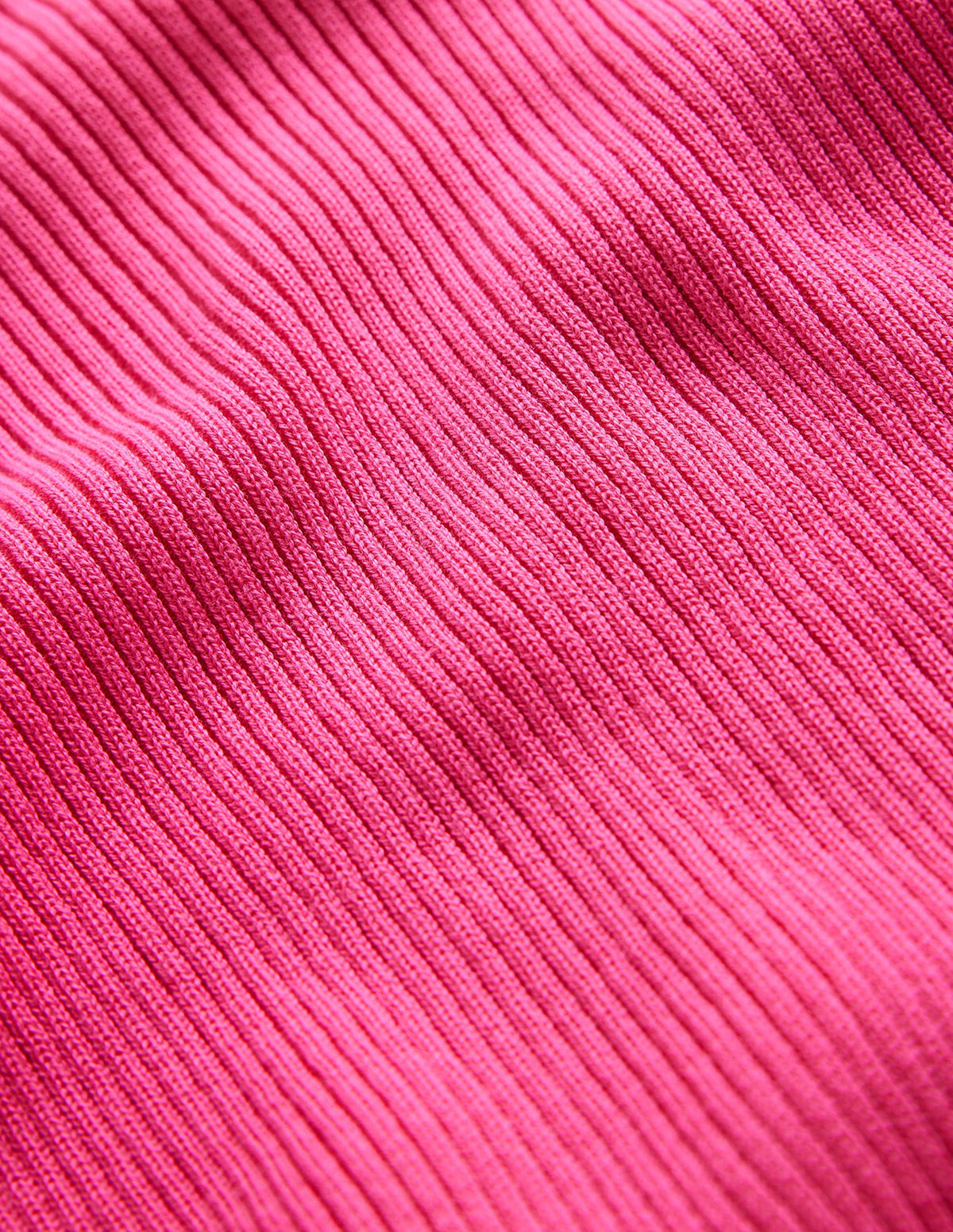 Ribbed Cotton Jumper-Pink - Image 6