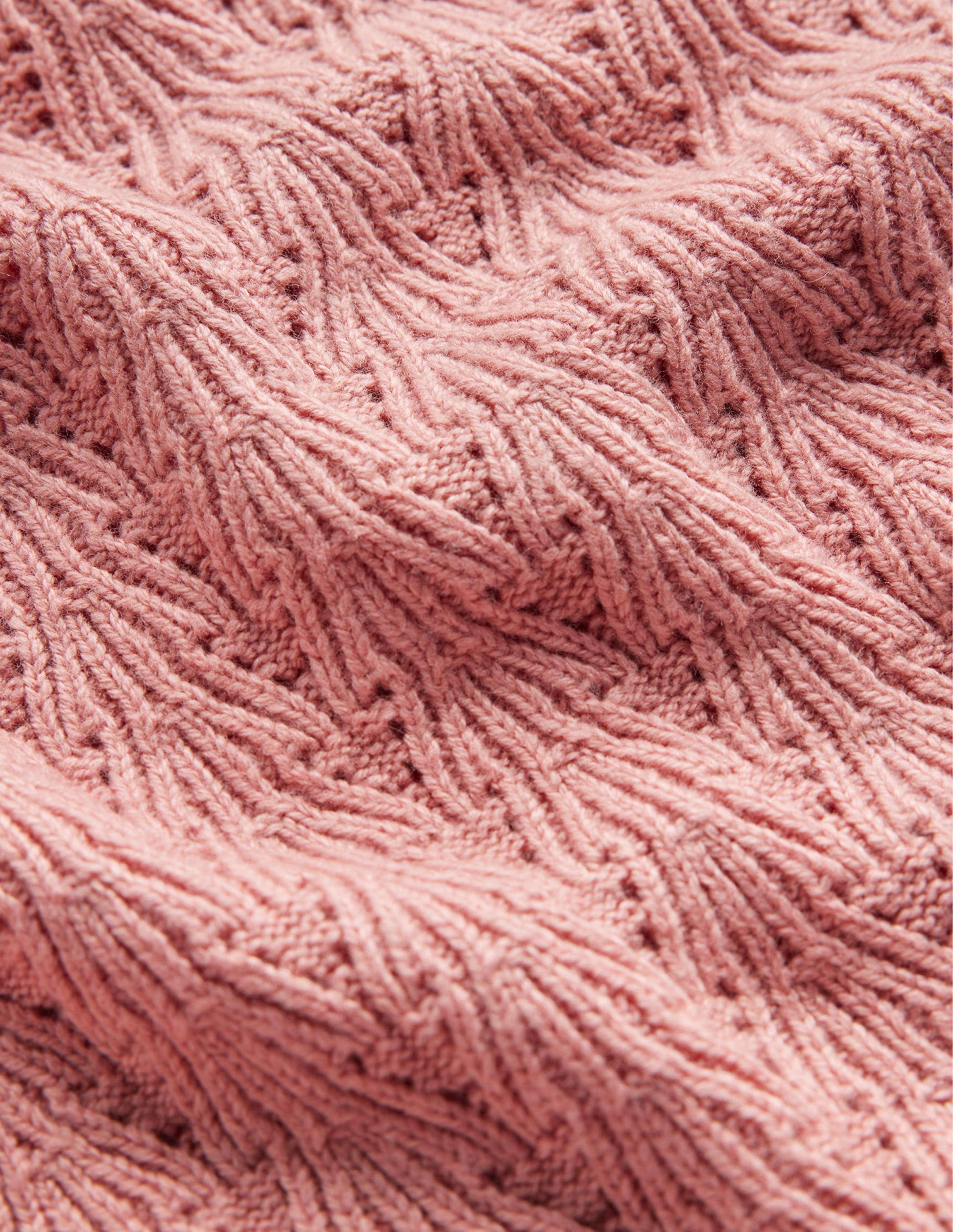 Pointelle Stitch Jumper-Rosetta Blush-7