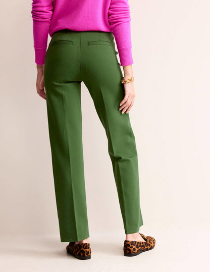 Pimlico Ponte Trousers-Winter Green-3