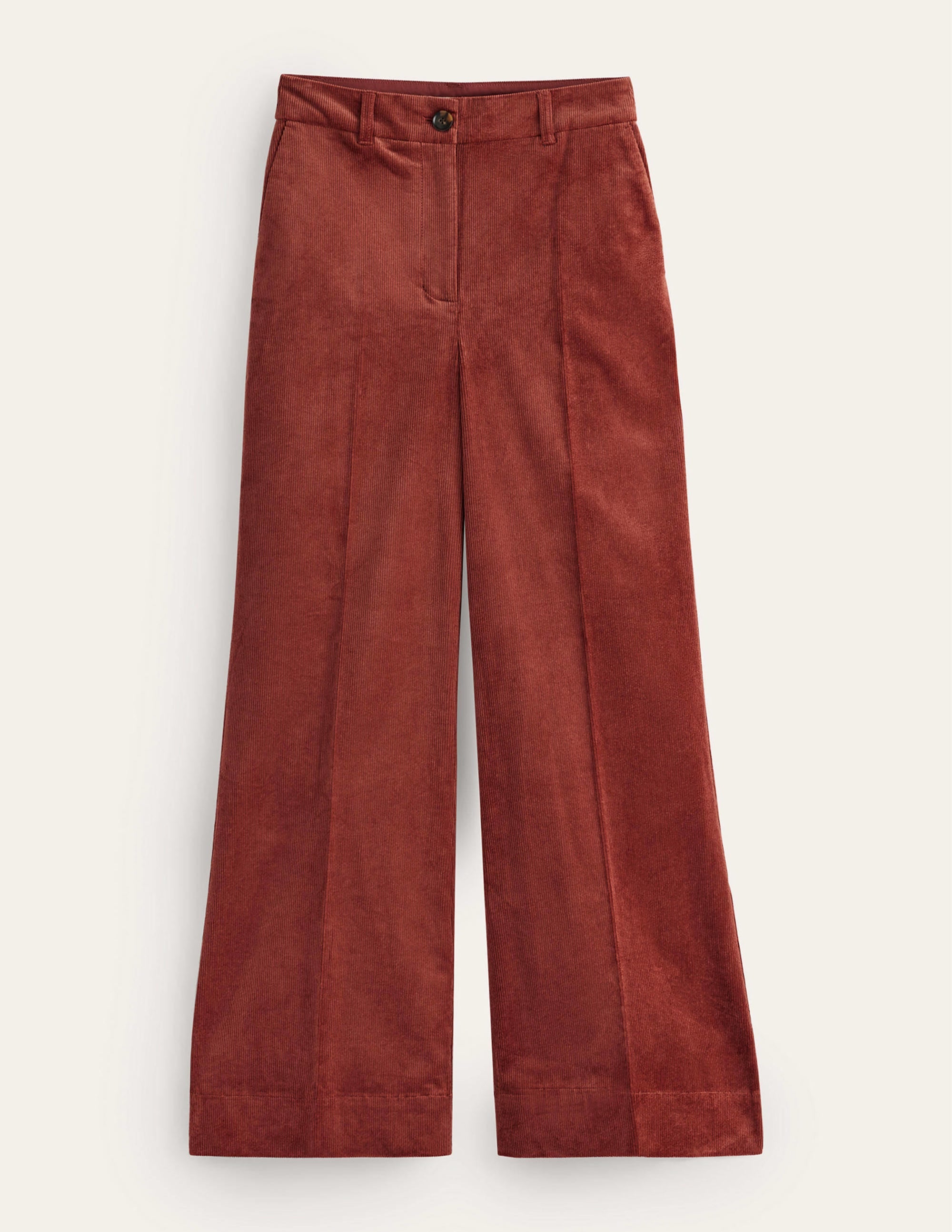 Wide-Leg Corduroy Trousers-Red Oak - Image 6
