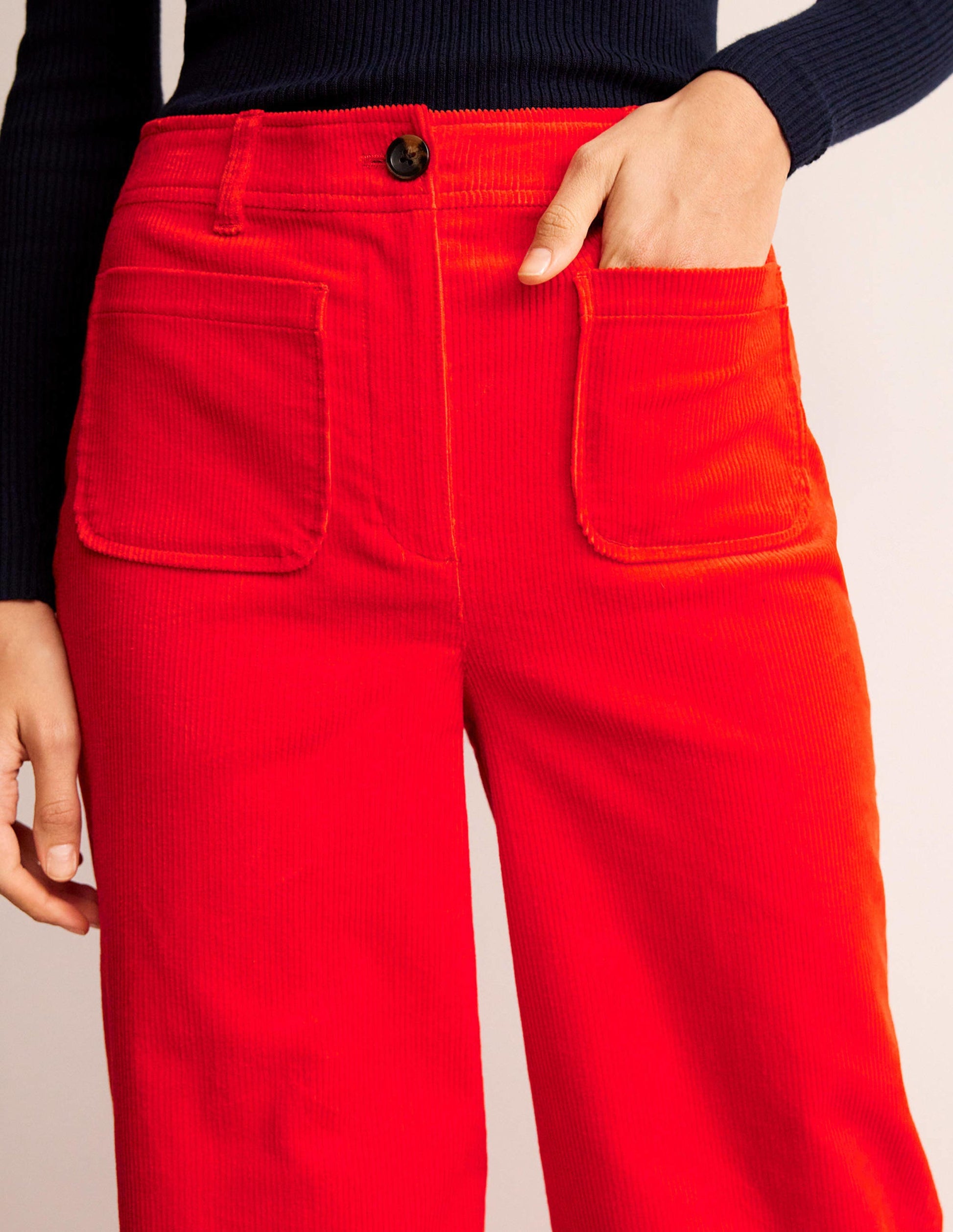 Westbourne Corduroy Trousers-Admiral-5