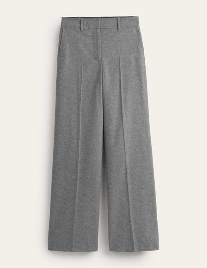 Westbourne Wool Trousers-Charcoal Marl-5