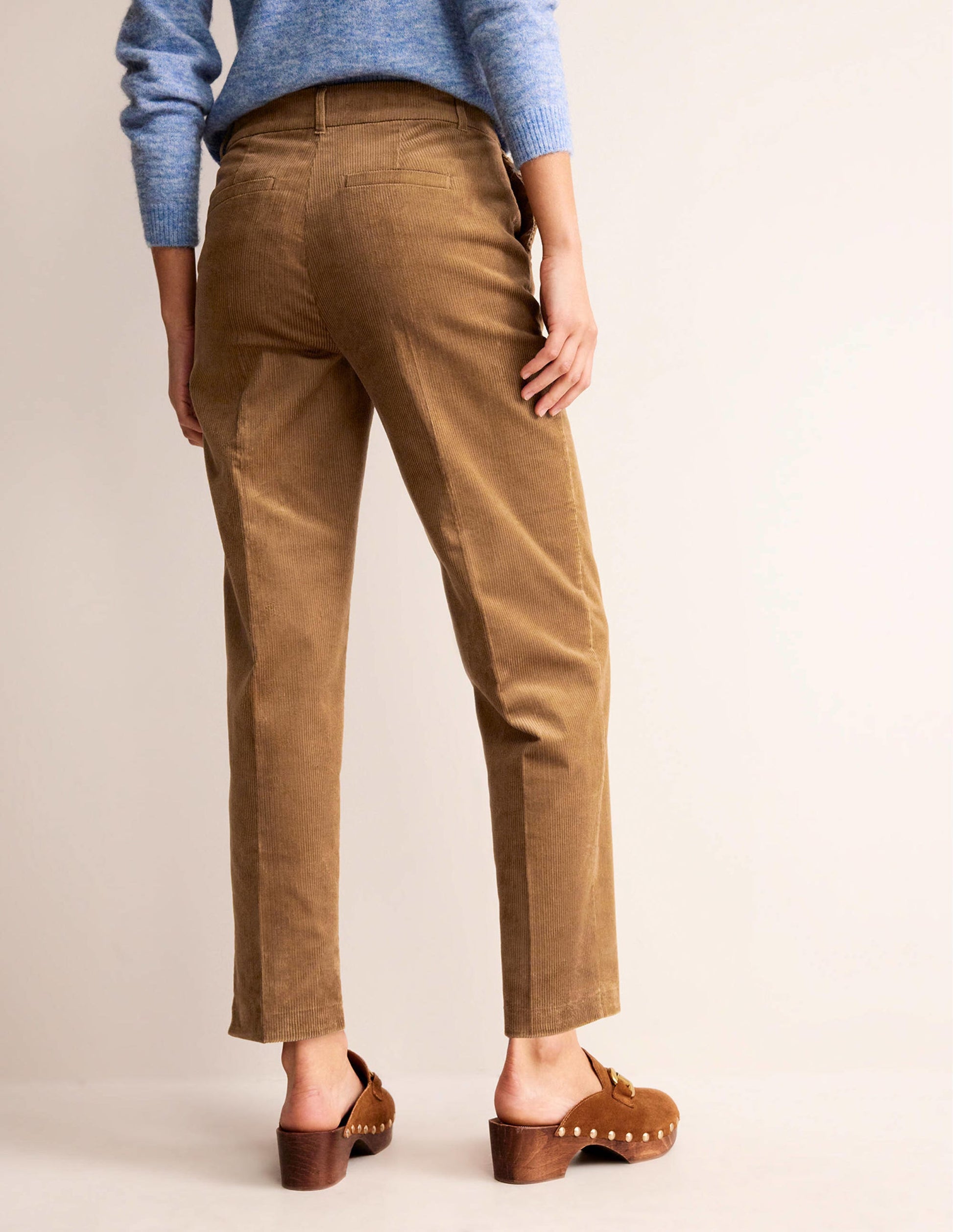 Kew Cord Trousers-Camel-3