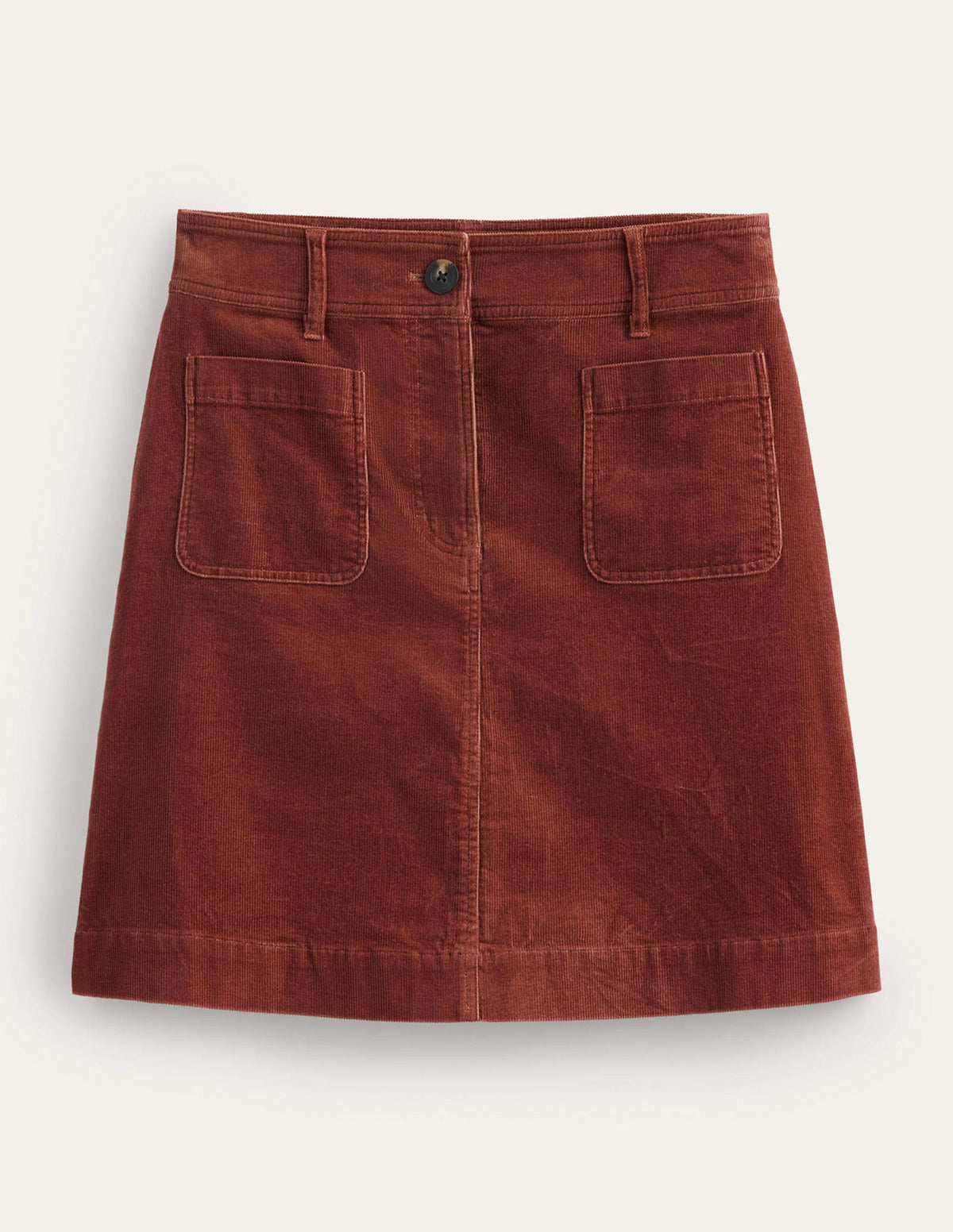 Estella Cord Skirt-Red Oak - Image 6