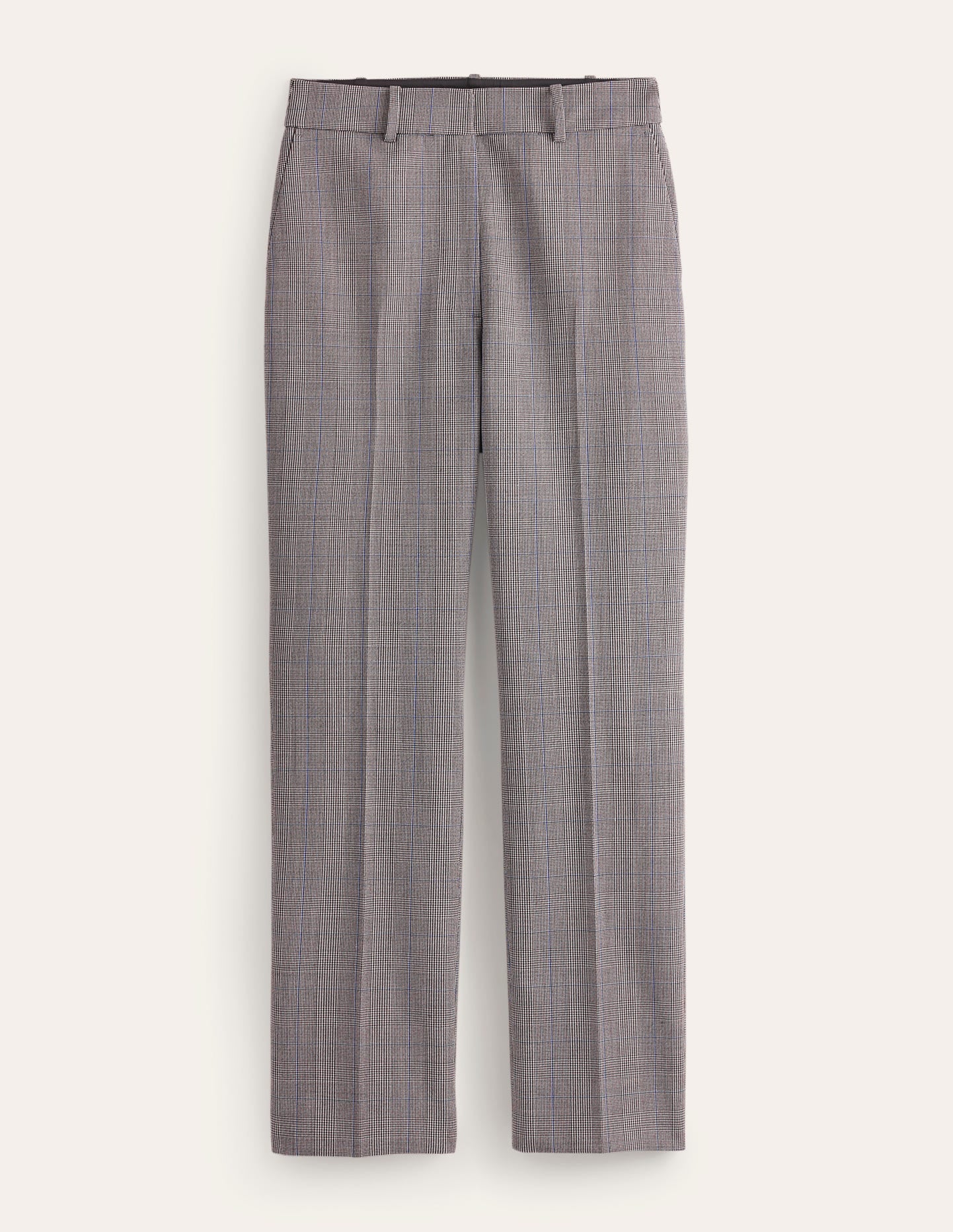 Kew Wool-Twill Trousers-Ivory, Charcoal and Blue Pow-5
