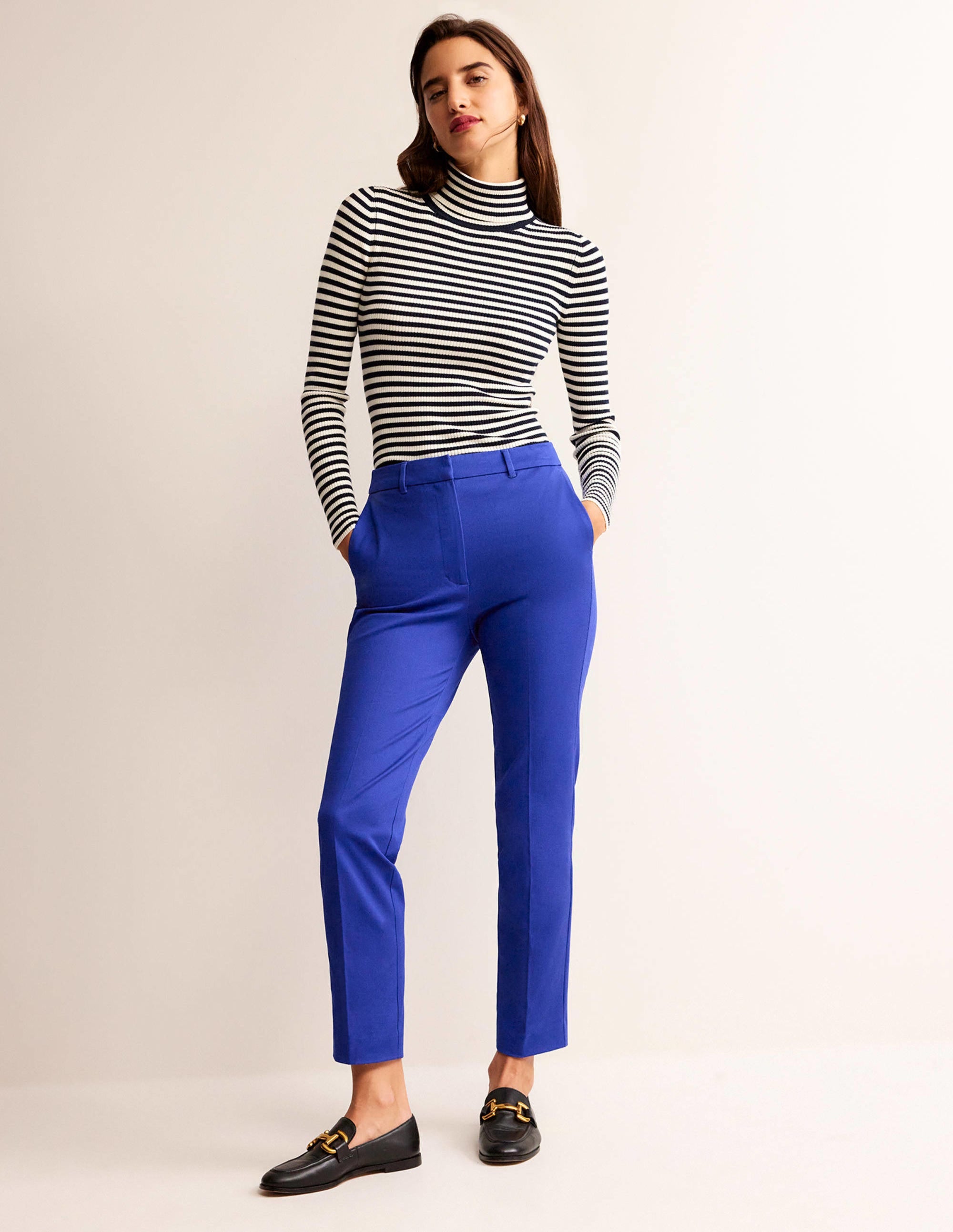 Highgate Bi-Stretch Trousers-Persian Blue - Image 1