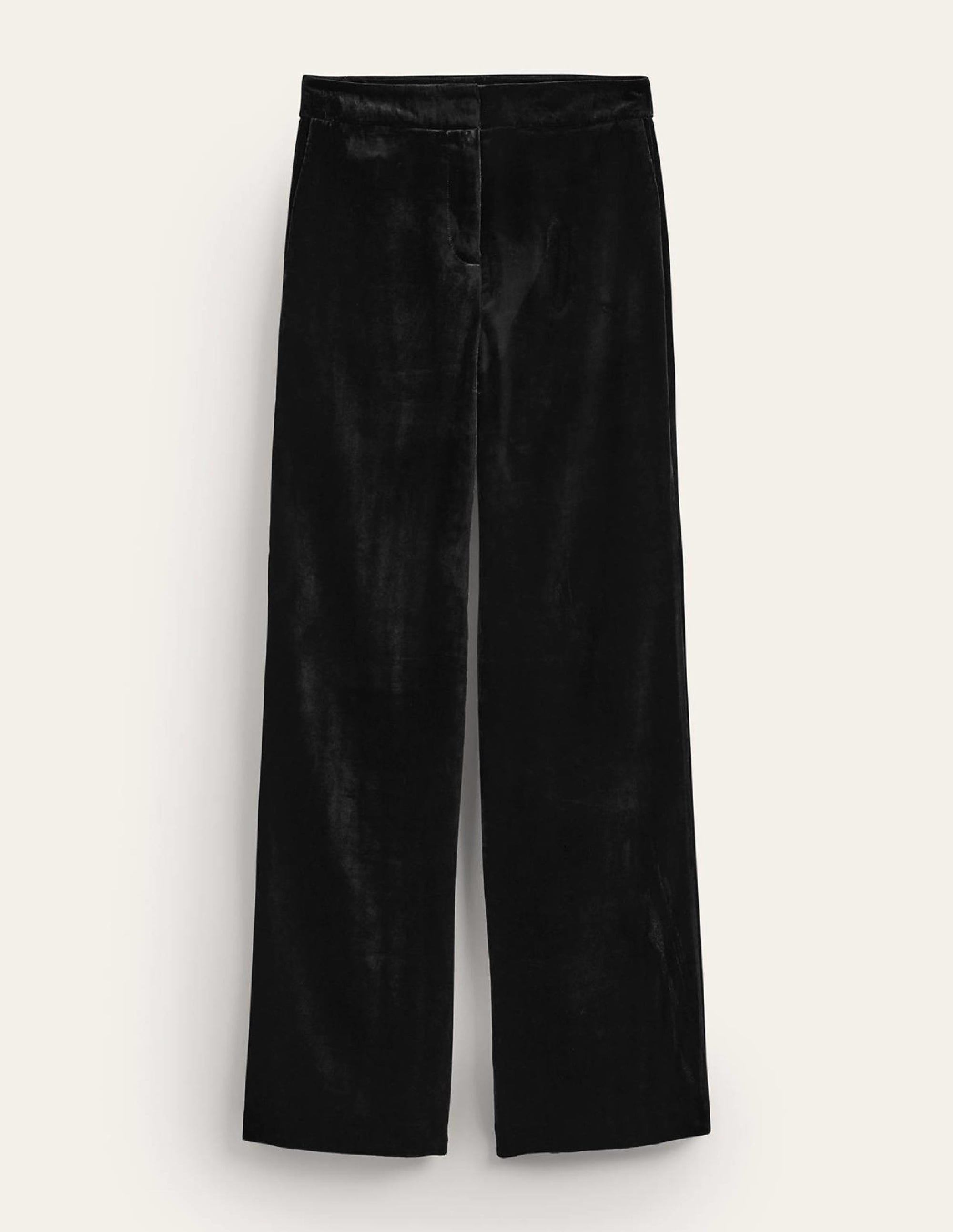 Westbourne Velvet Trousers-Black - Image 5
