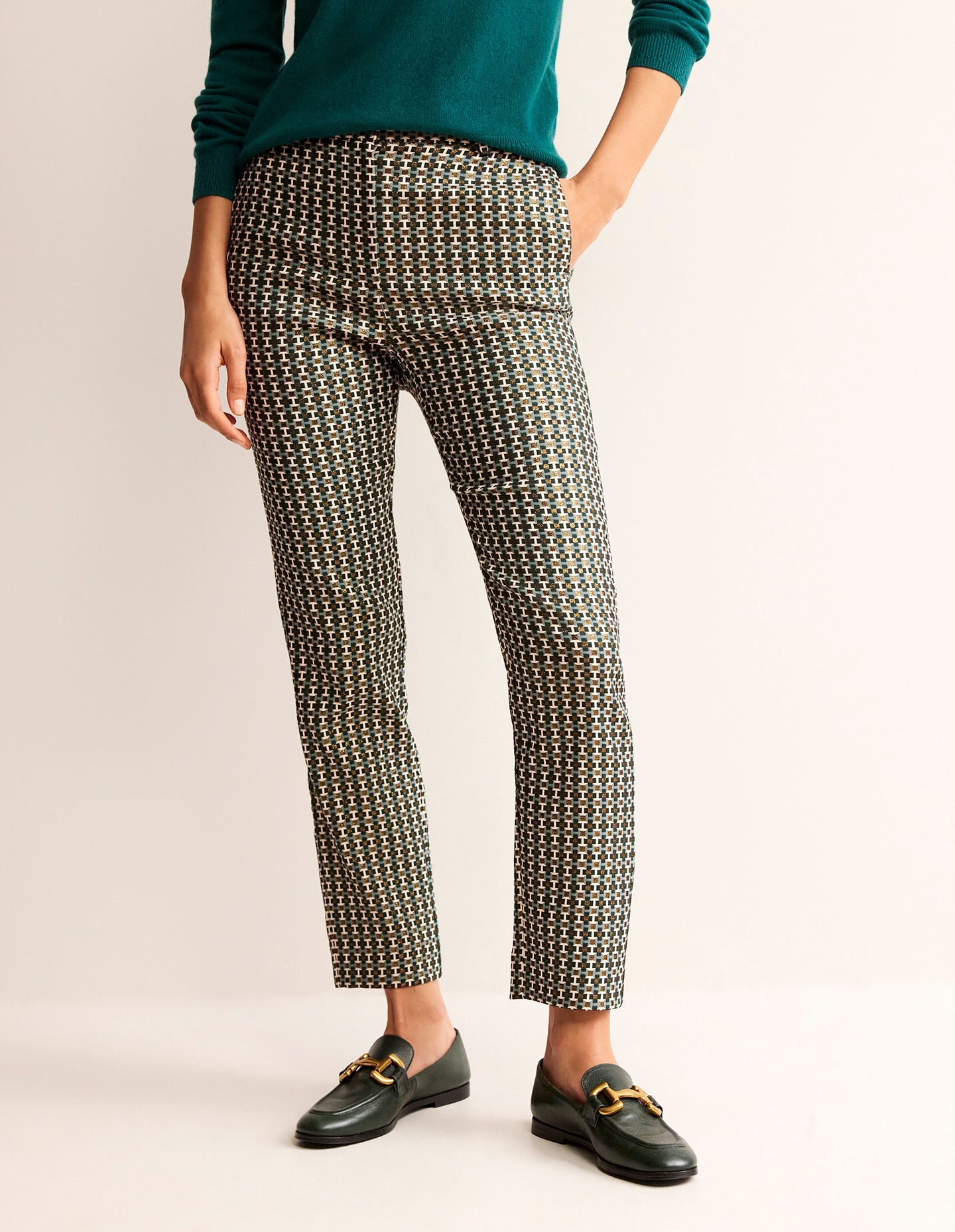 Highgate Jacquard Trousers-Jacquard - Image 4