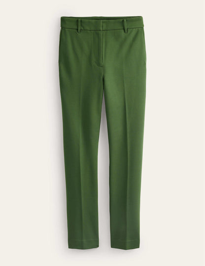 Highgate Ponte Trousers-Winter Green-5
