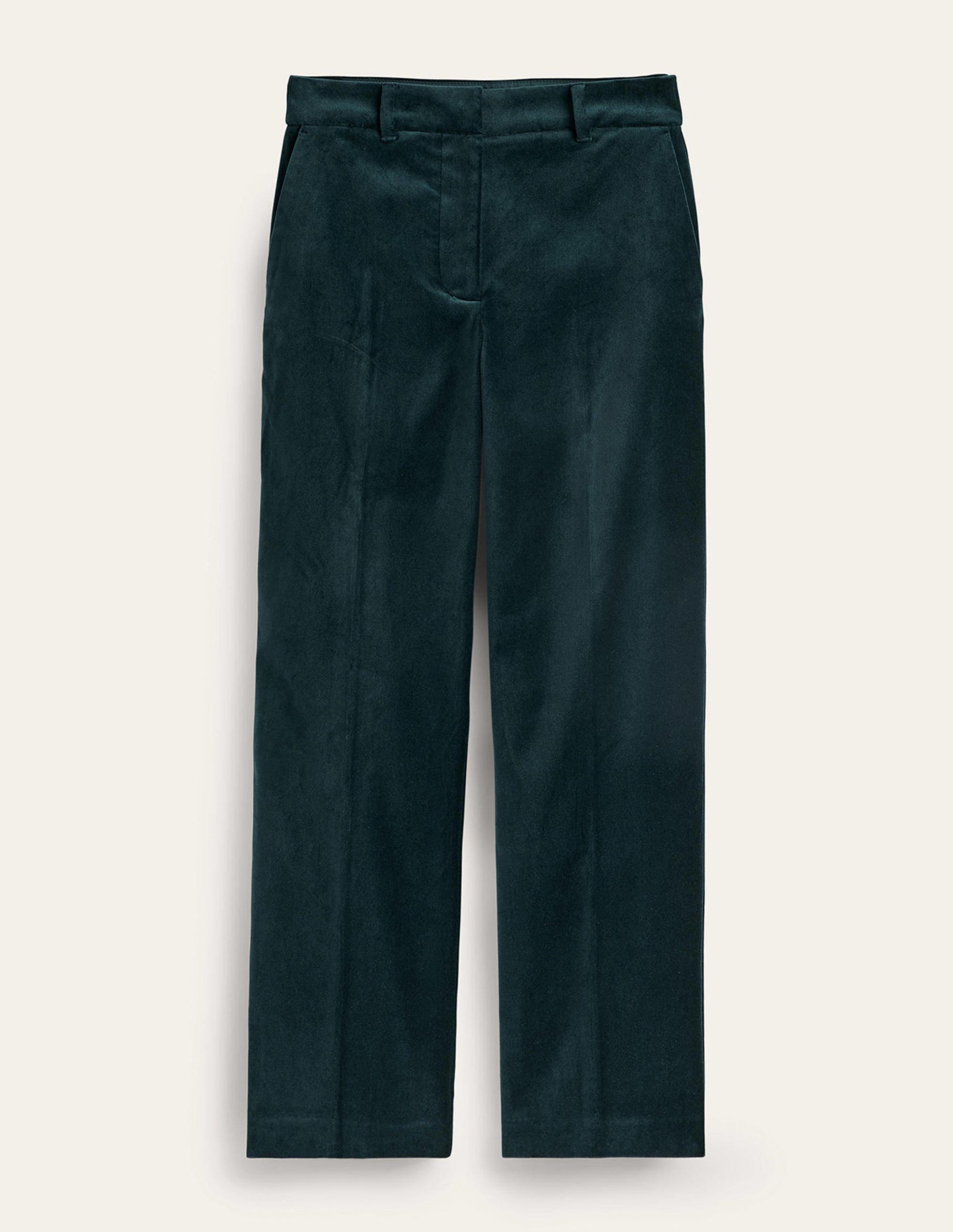 Kew Velvet Trousers-Trekking Green-5