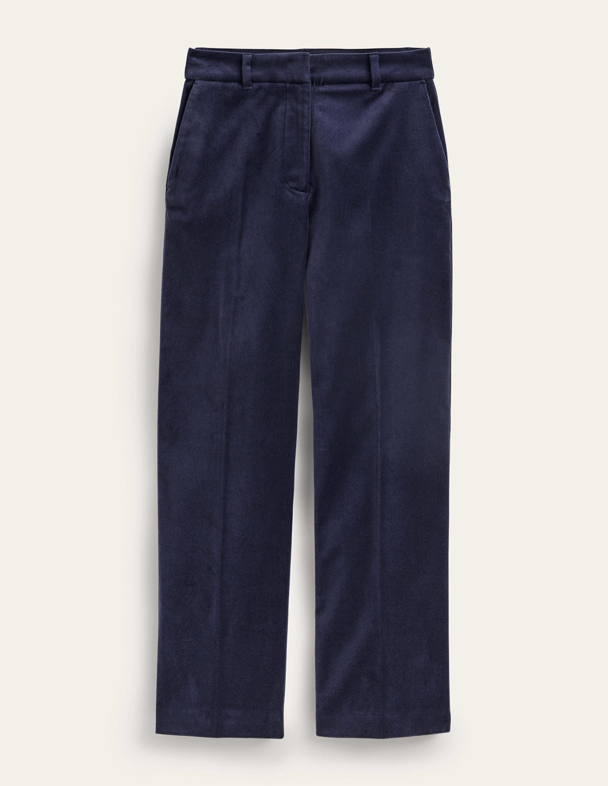 Kew Velvet Trousers-Navy - Image 5