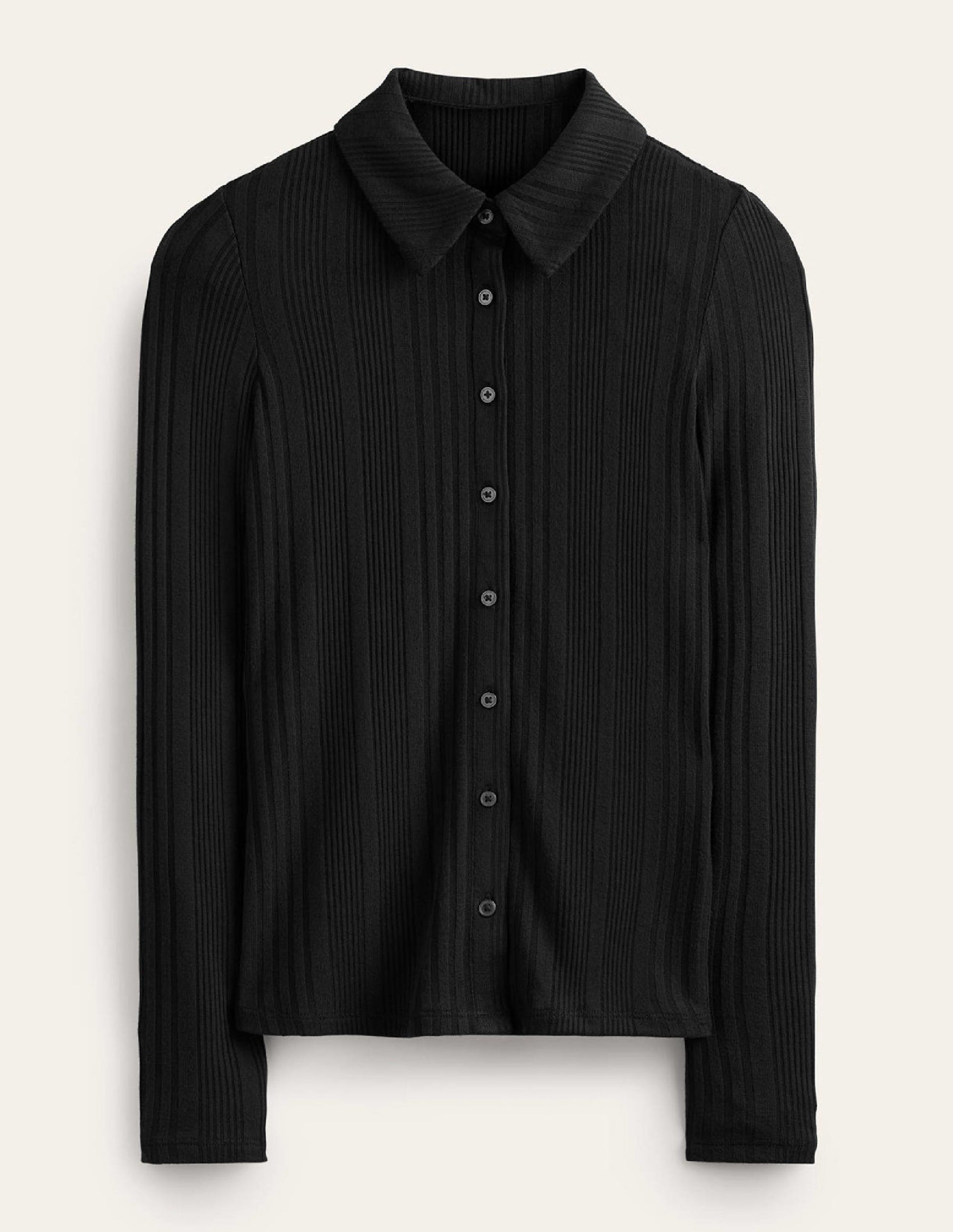 Charlotte Jersey Shirt-Black-5