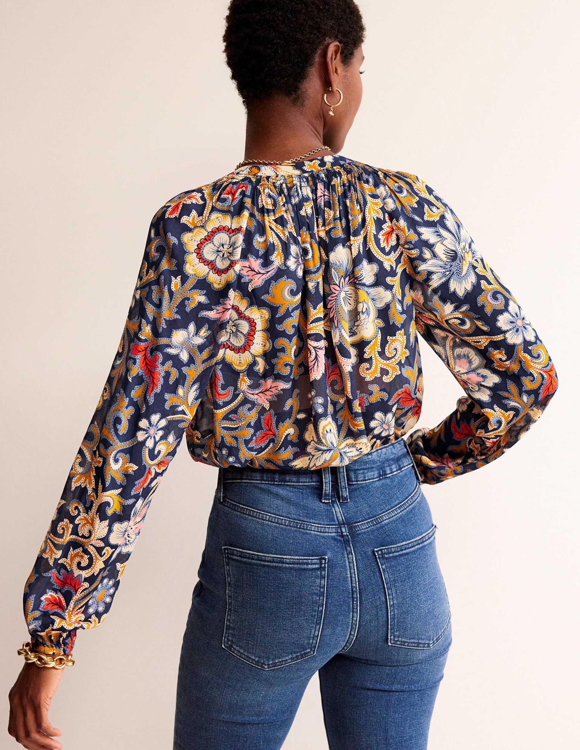 Grace Top-Multi, Botanical Lawn-3