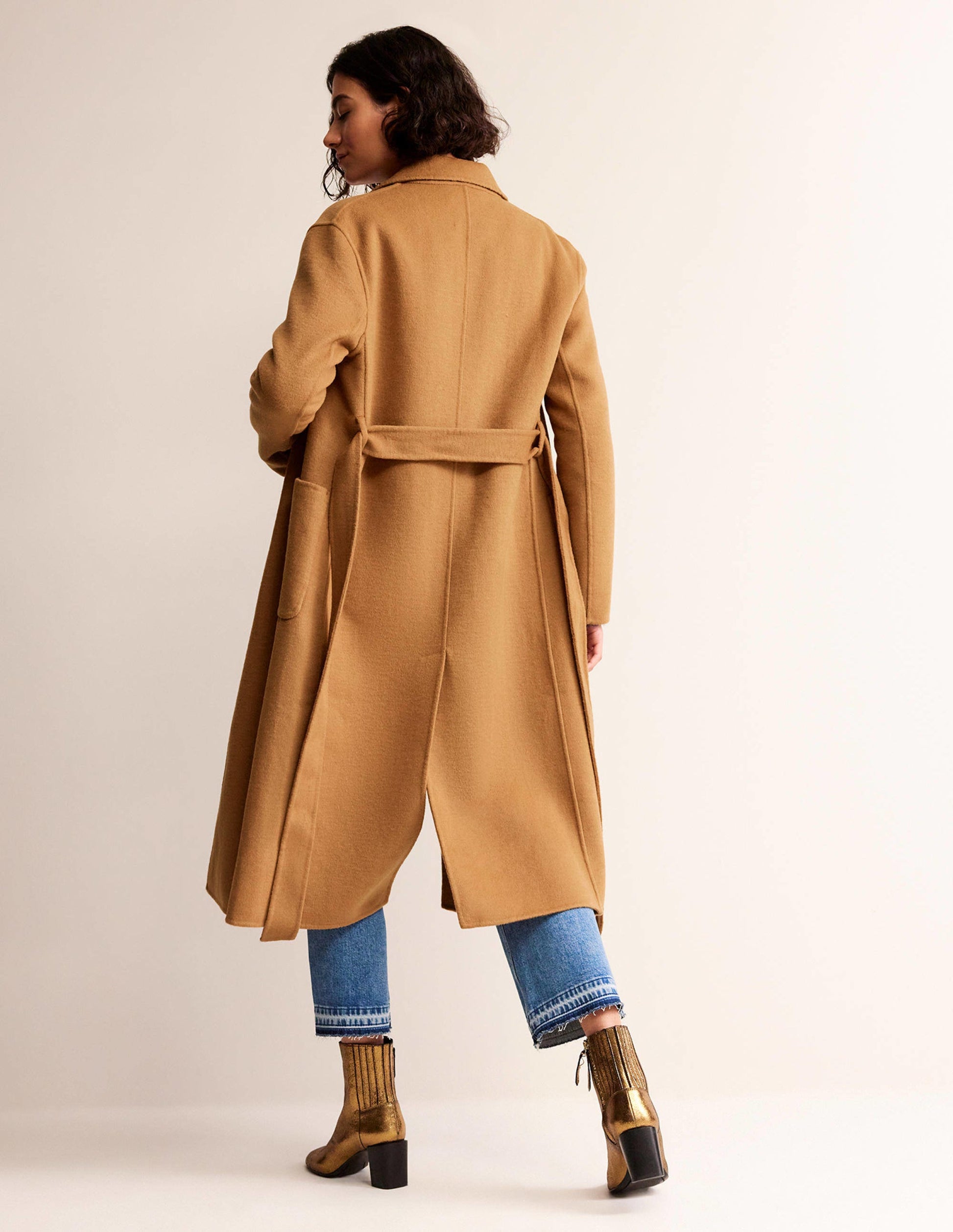 Bristol Wool-Blend Coat-Camel-3