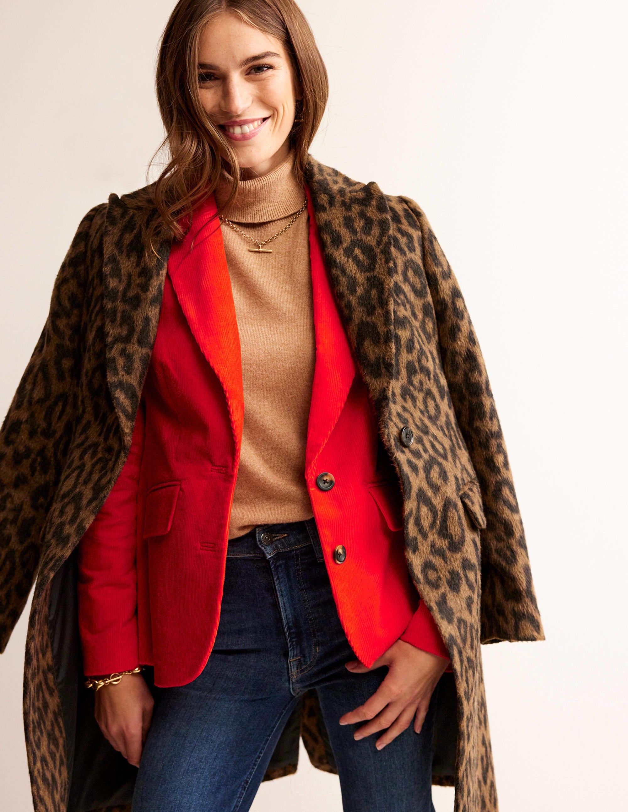 Marylebone Cord Blazer-Admiral - Image 1