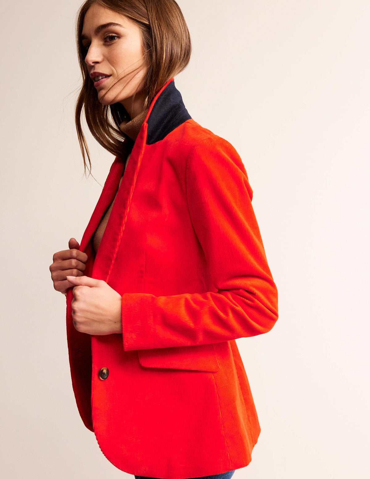 Marylebone Cord Blazer-Admiral - Image 2