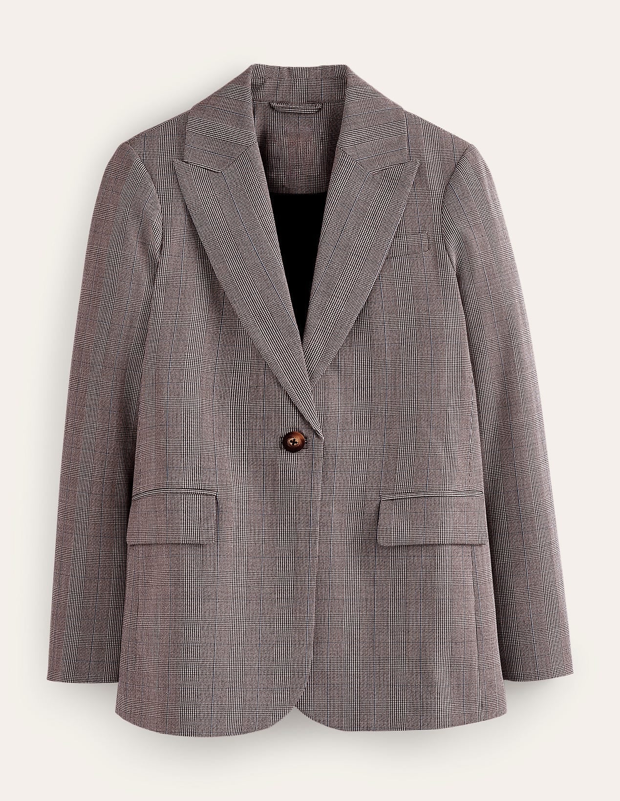 Bloomsbury Wool Blazer-Grey Check-6