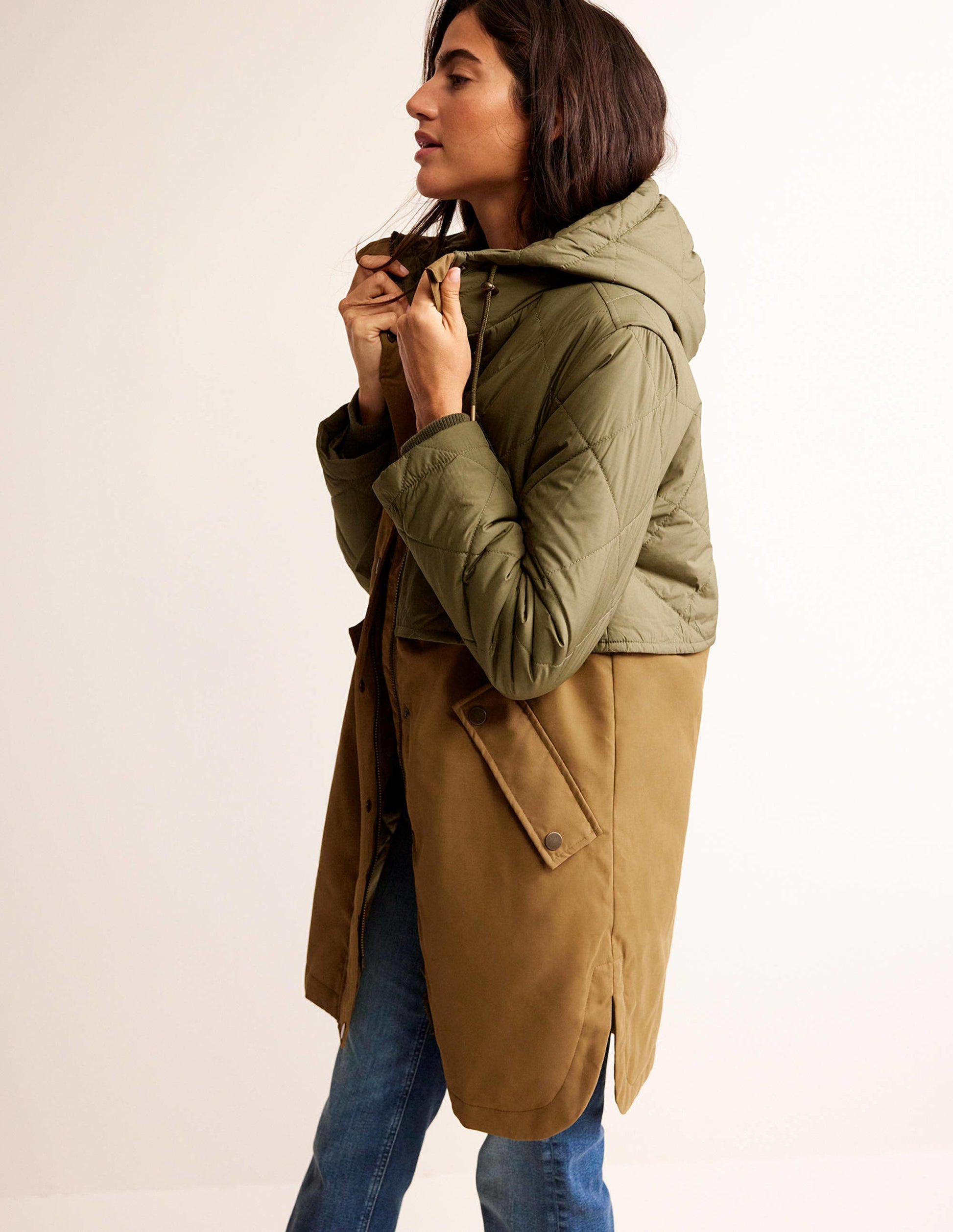 Quilted Parka-Khaki-5