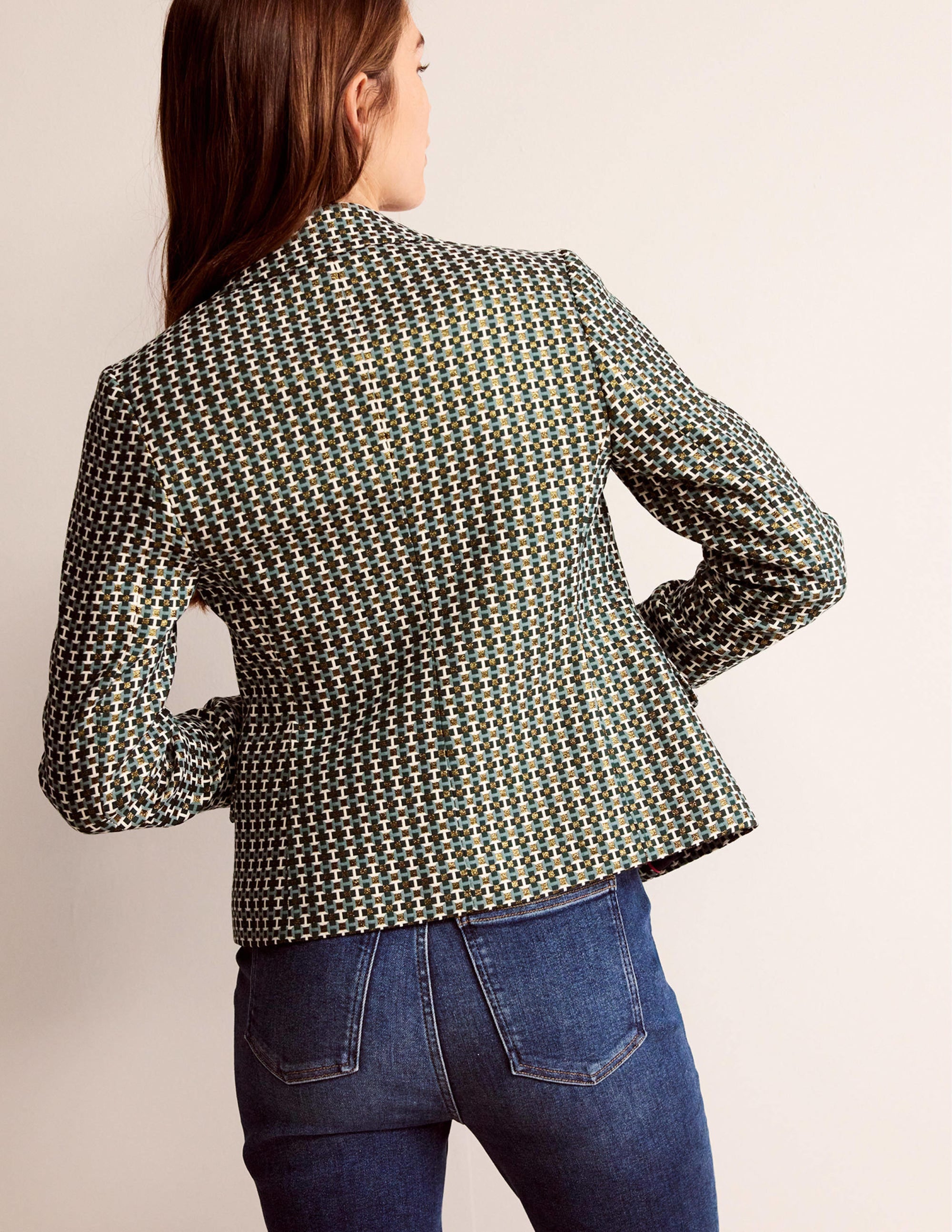 Canonbury Jacquard Blazer-JACQUARD - Image 3