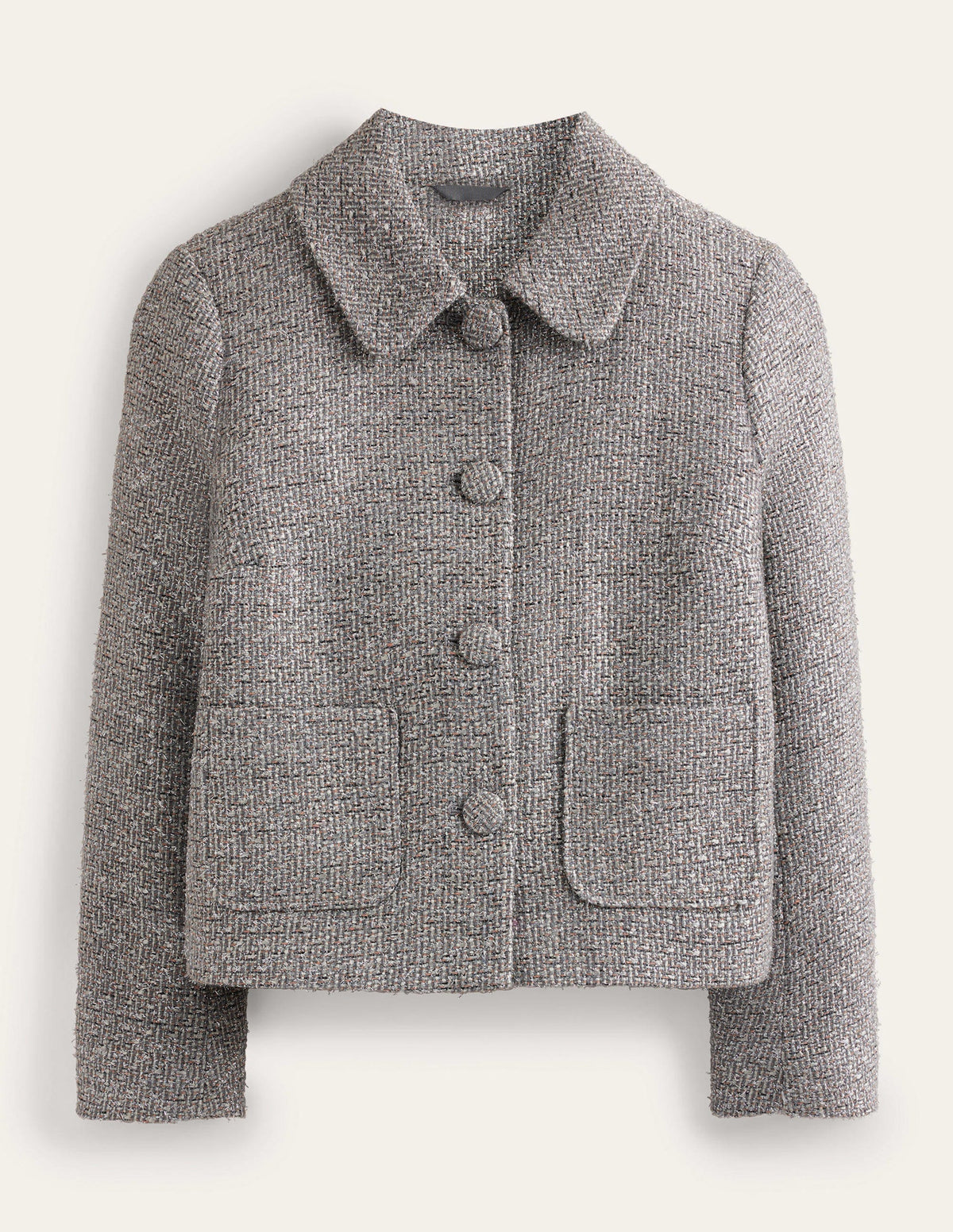 Rye Metallic Jacket-Silver Metallic - Image 5