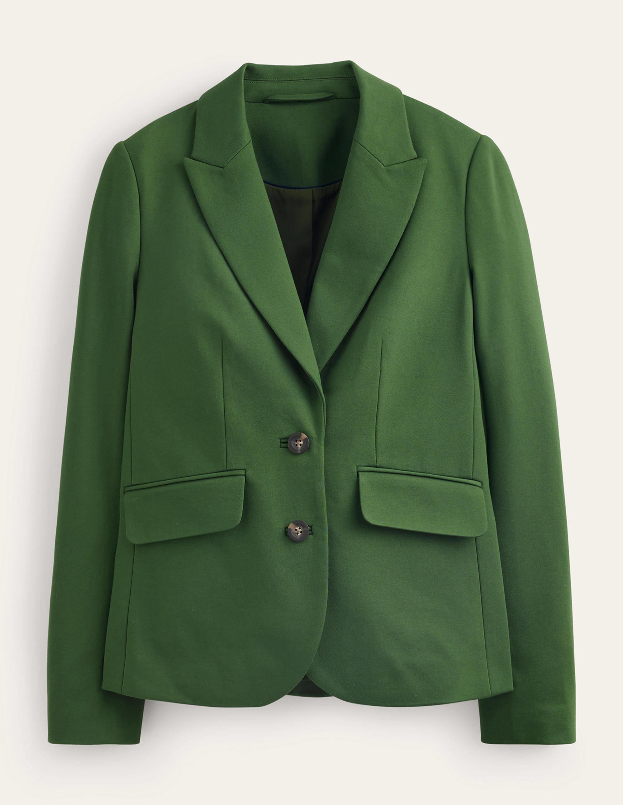 Marylebone Ponte Blazer-Winter Green - Image 6
