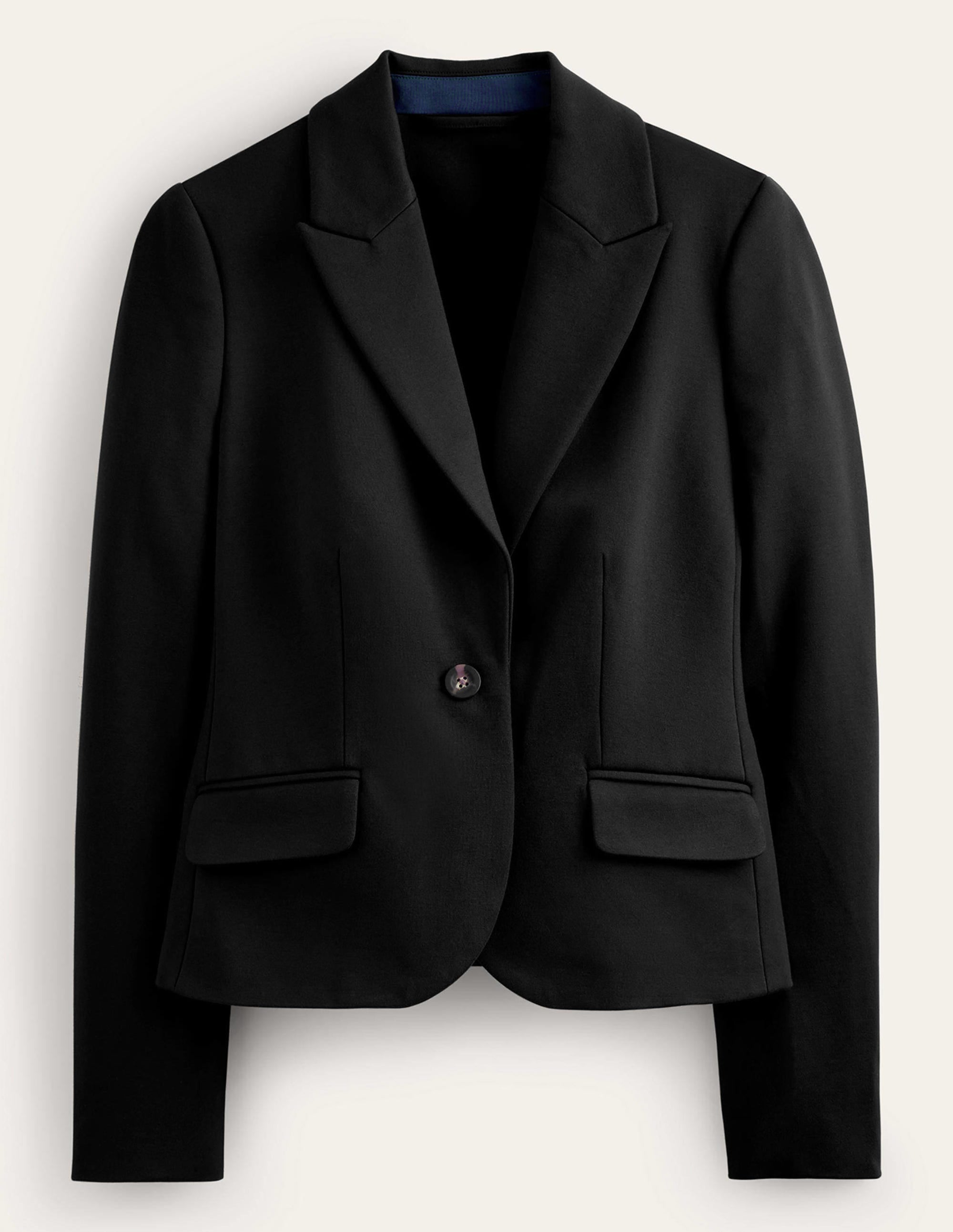 Canonbury Ponte Blazer-Black - Image 7