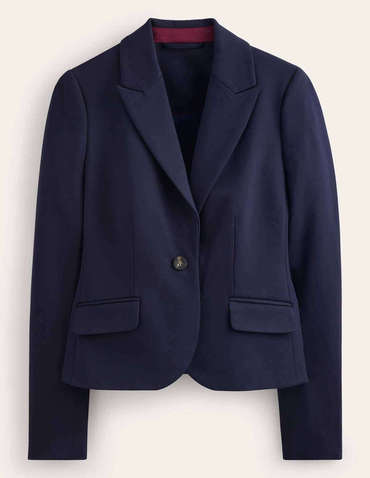 Canonbury Ponte Blazer-Navy-5