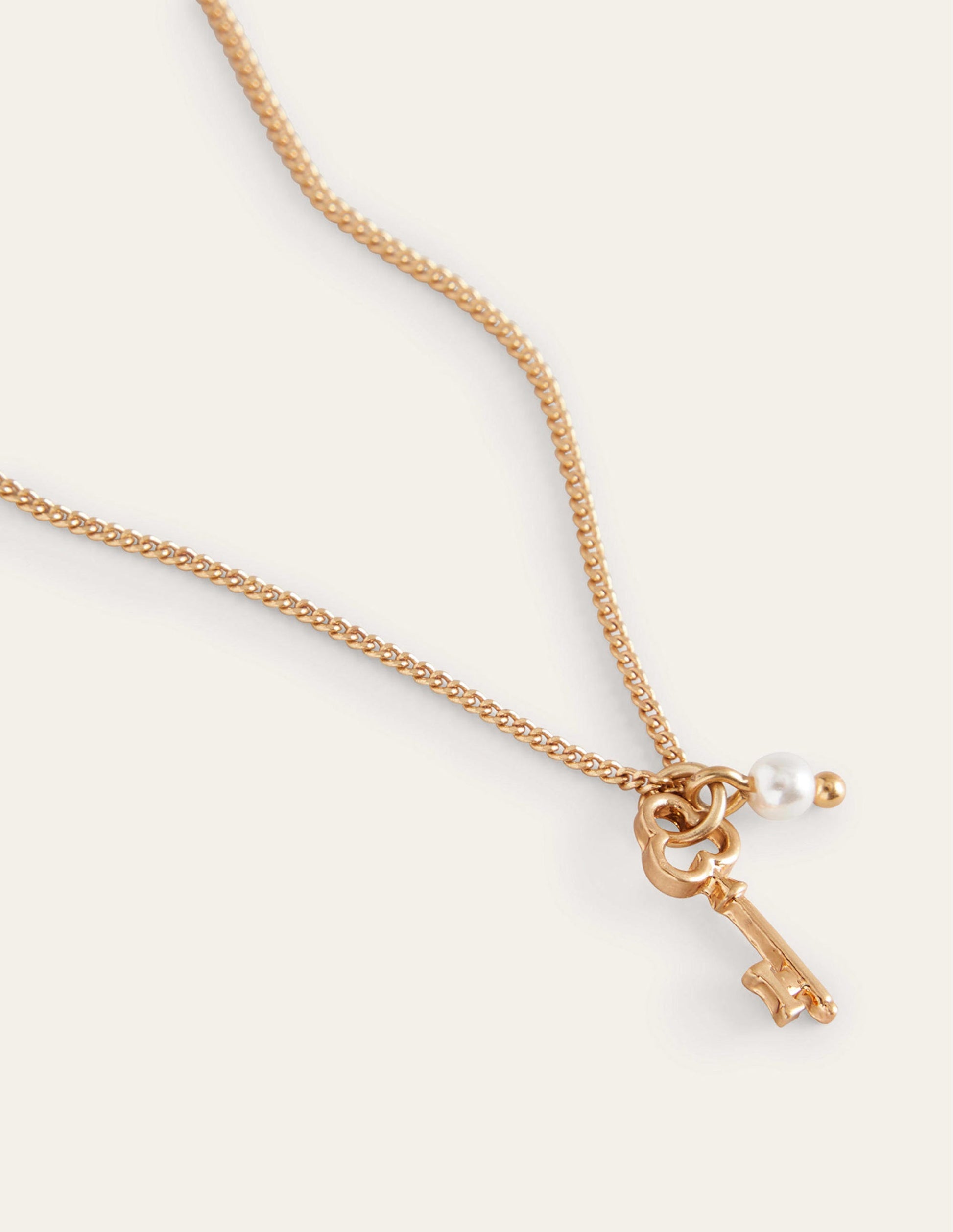 Charm Pendant Necklace-Key-3