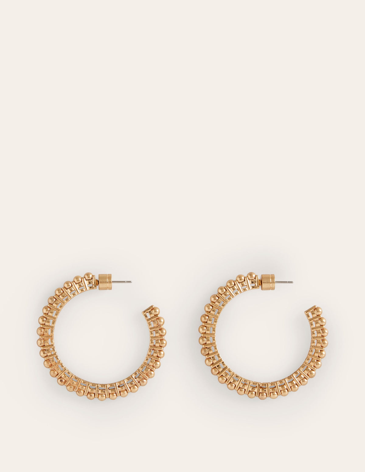 Double Ball Hoops-Gold - Image 2