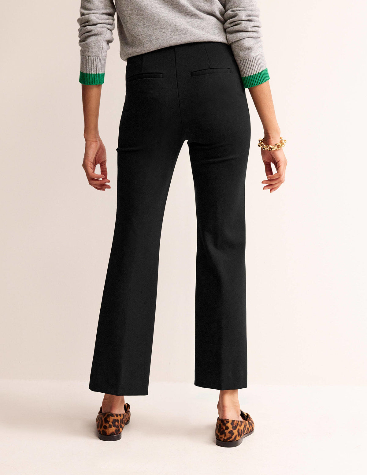 Ponte Pull on Kick Flare-Black - Image 3