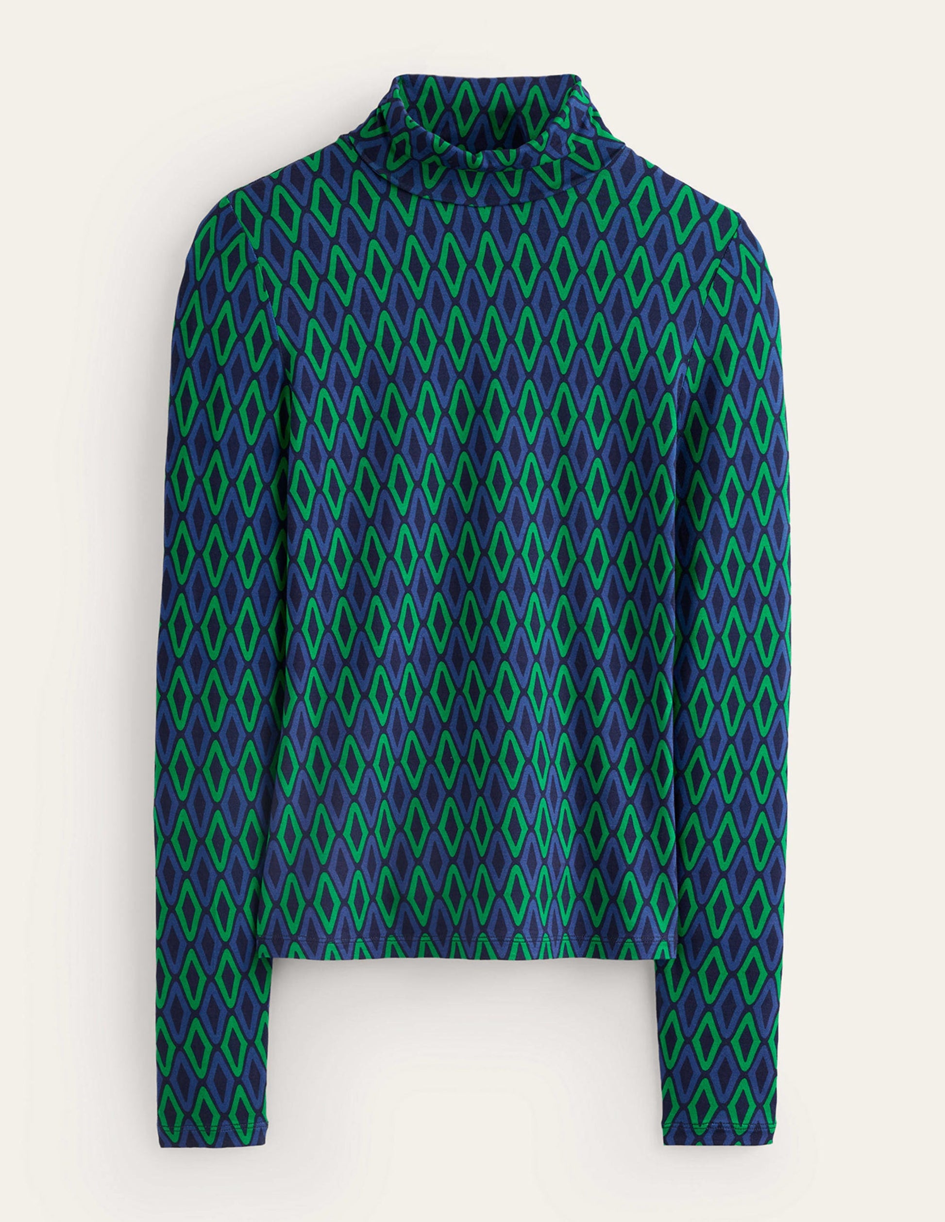 Polly Jersey Top-Atlantic, Azure-6